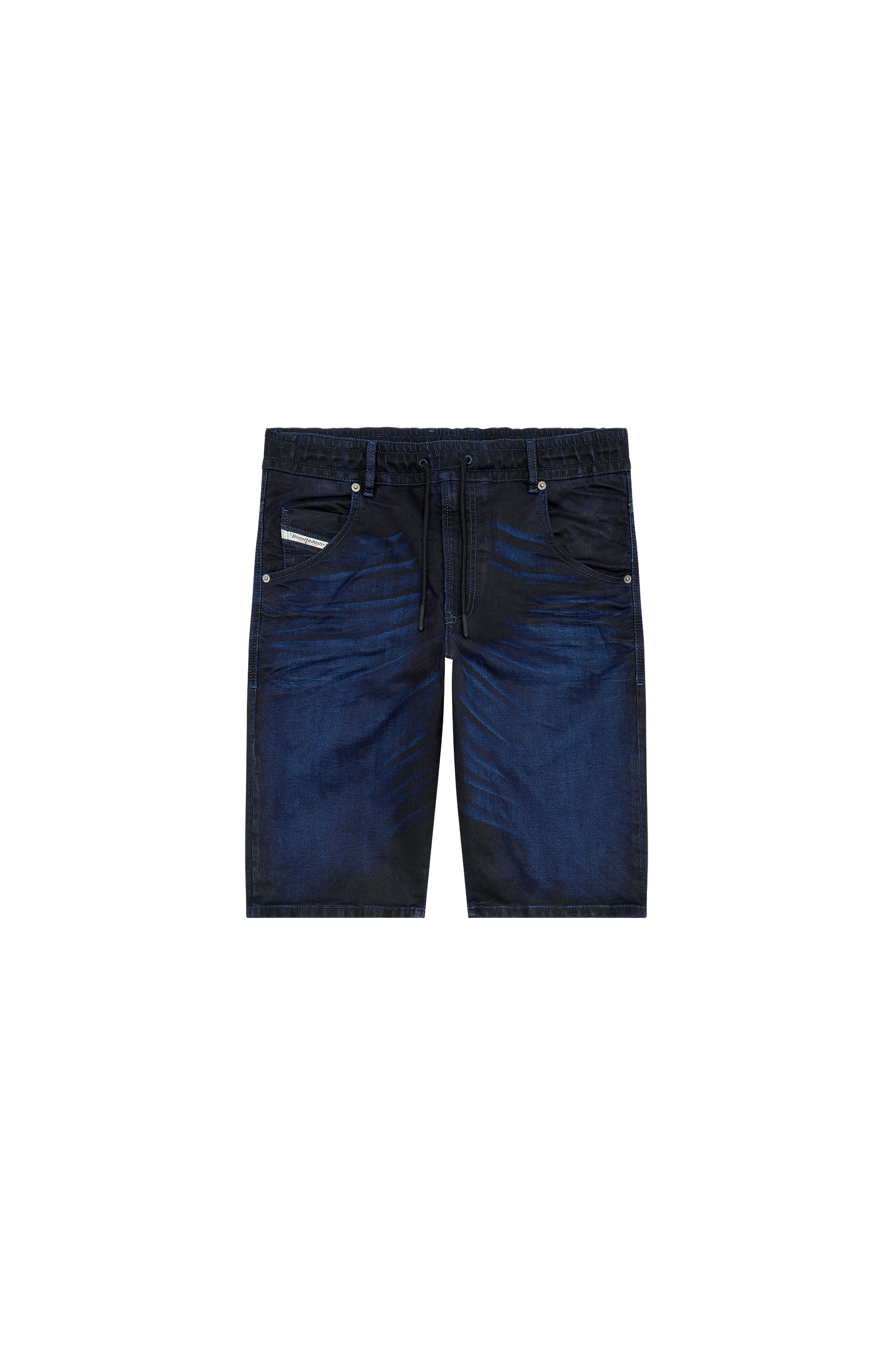 Diesel - D-KROOSHORT-Z JOGGJEANS, Dark Blue - Image 2