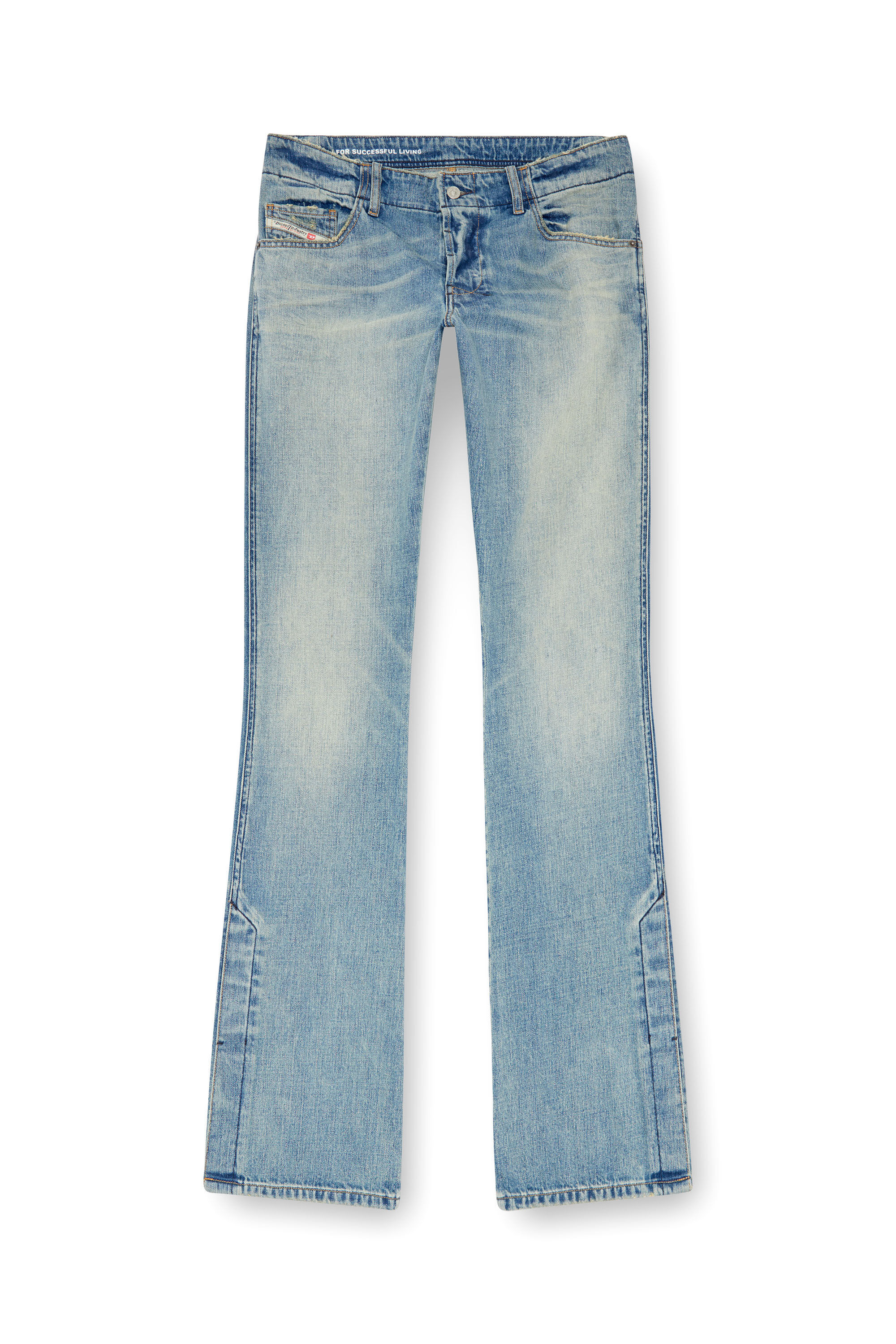 Diesel - Man's Bootcut Jeans D-Backler 0GRDN, Light Blue - 2