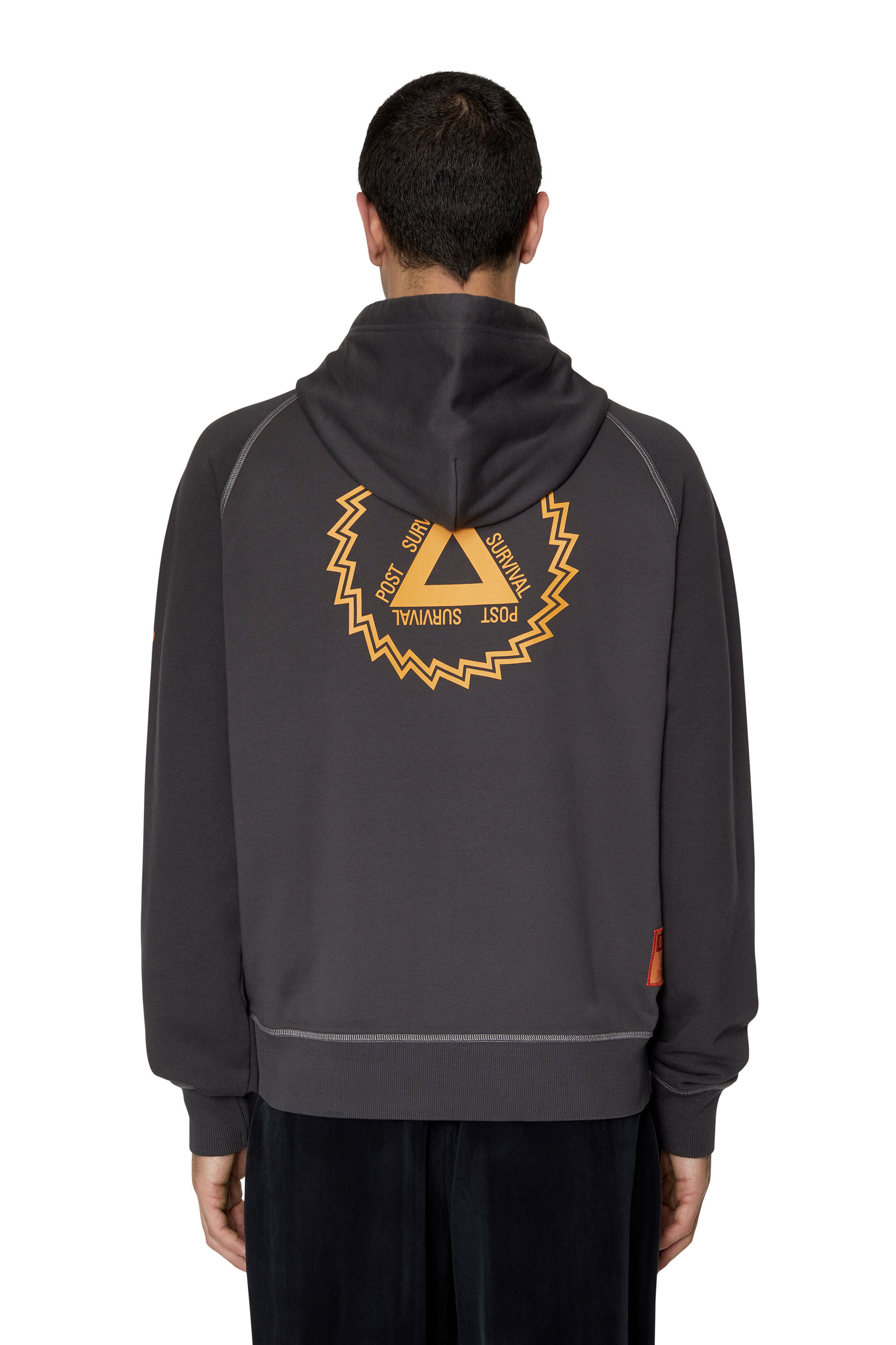 Diesel - S-GIRLAN-HOOD, Dark grey - Image 4