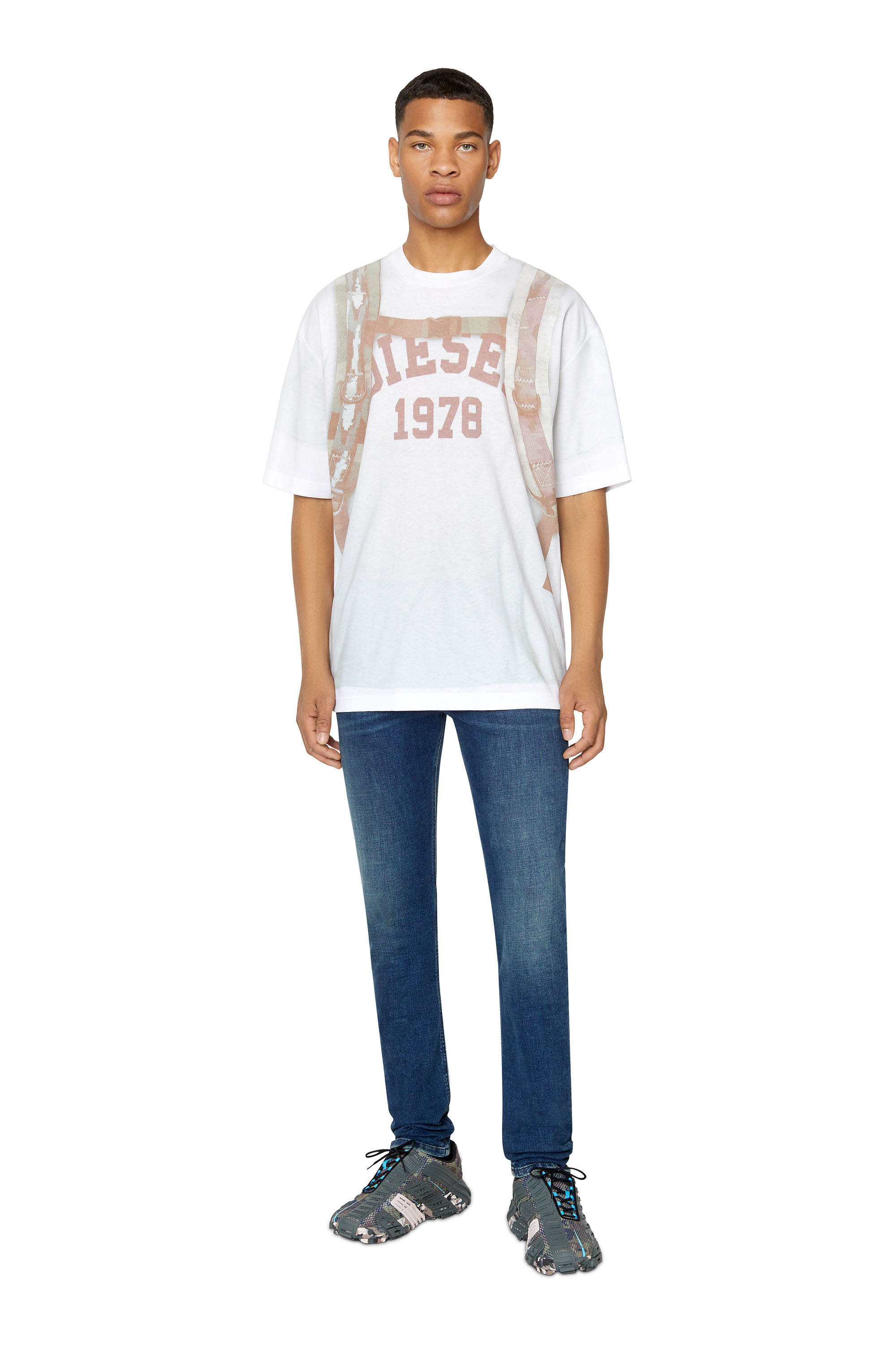 Diesel - 1979 Sleenker 09F38 Skinny Jeans, Medium blue - Image 1