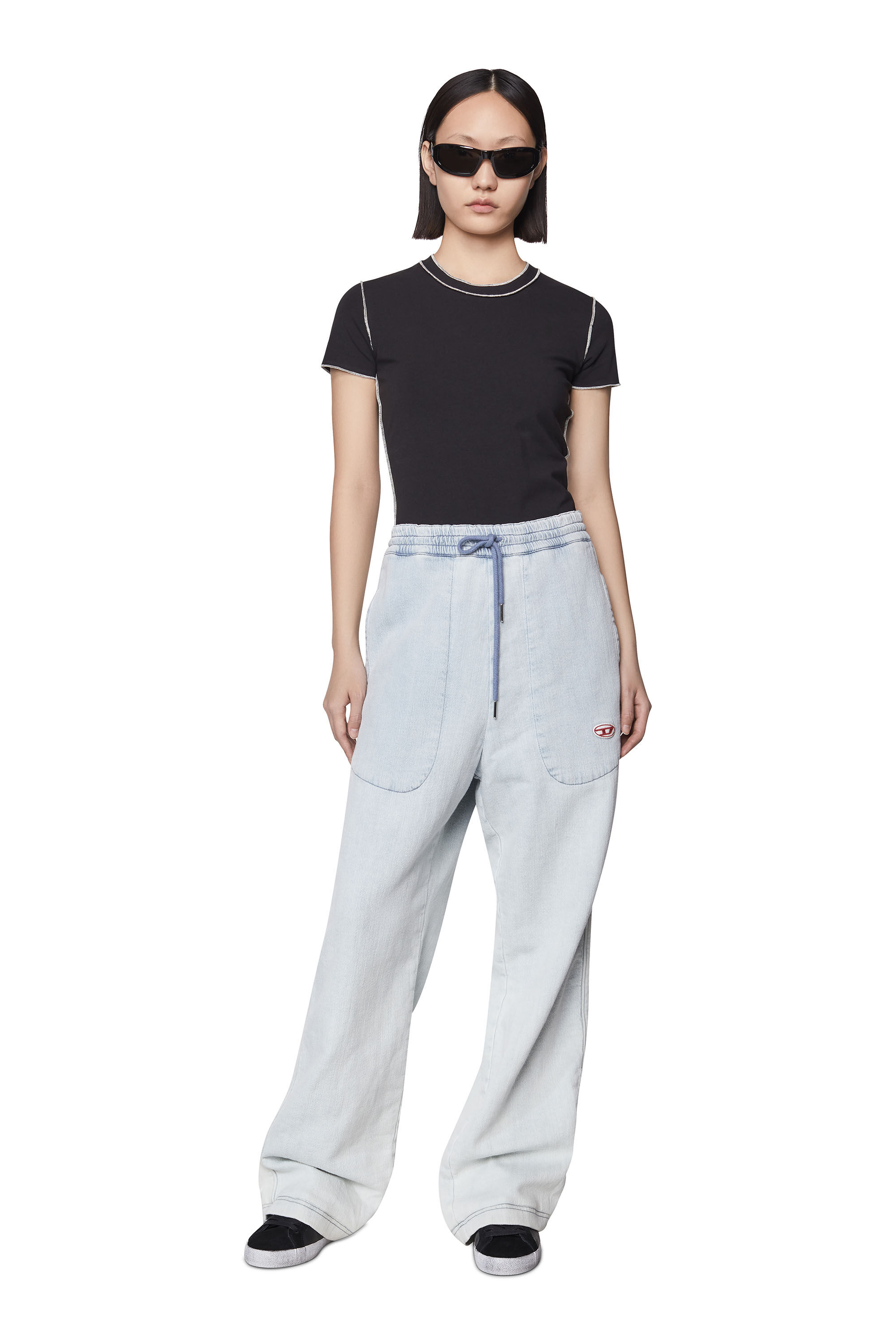 Diesel - S-LEROJI LOW W, Black - Image 8