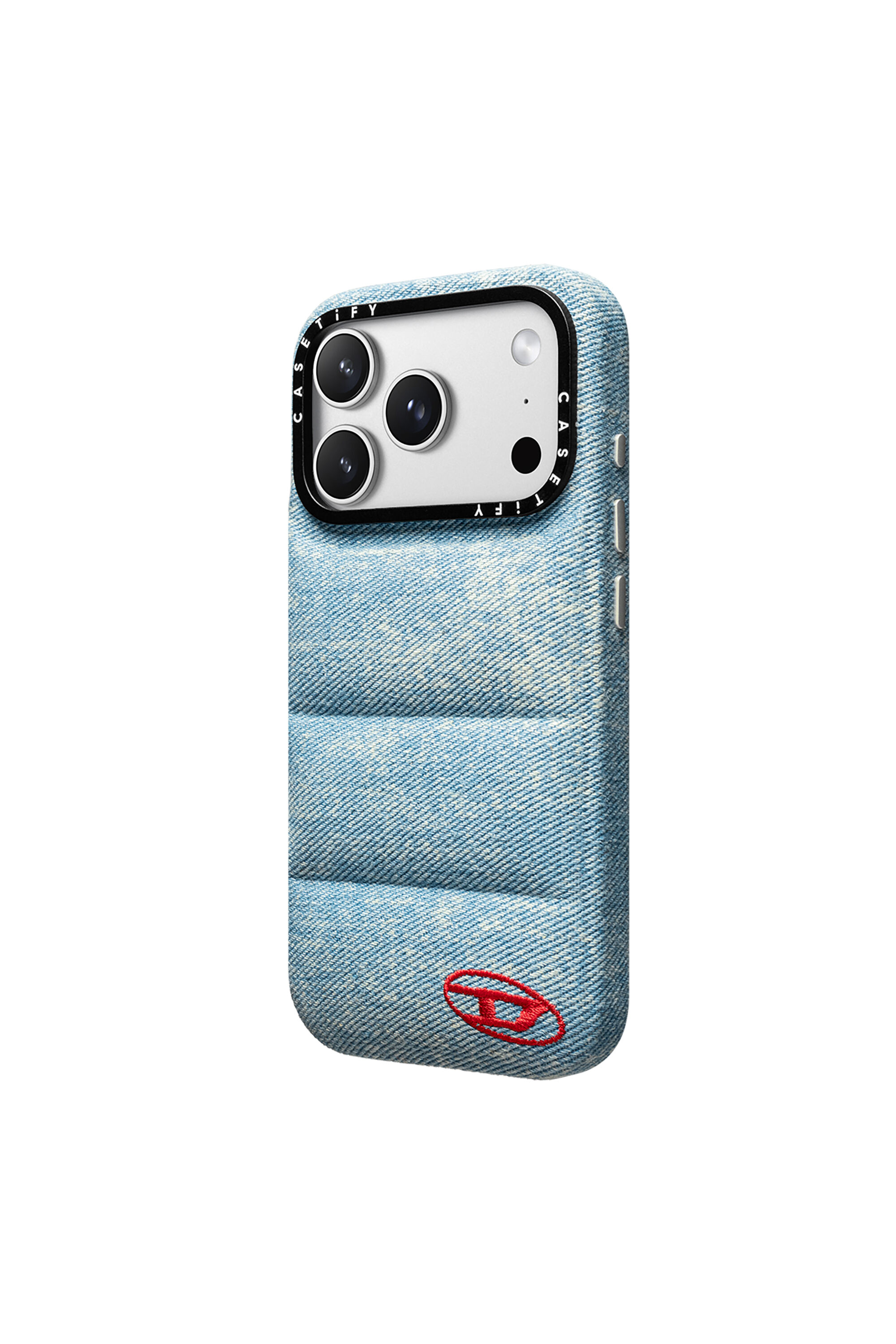 Diesel - 60610 MOULDED CASE, Unisex's Puffer case for iPhone 17 Pro in Blue - 2