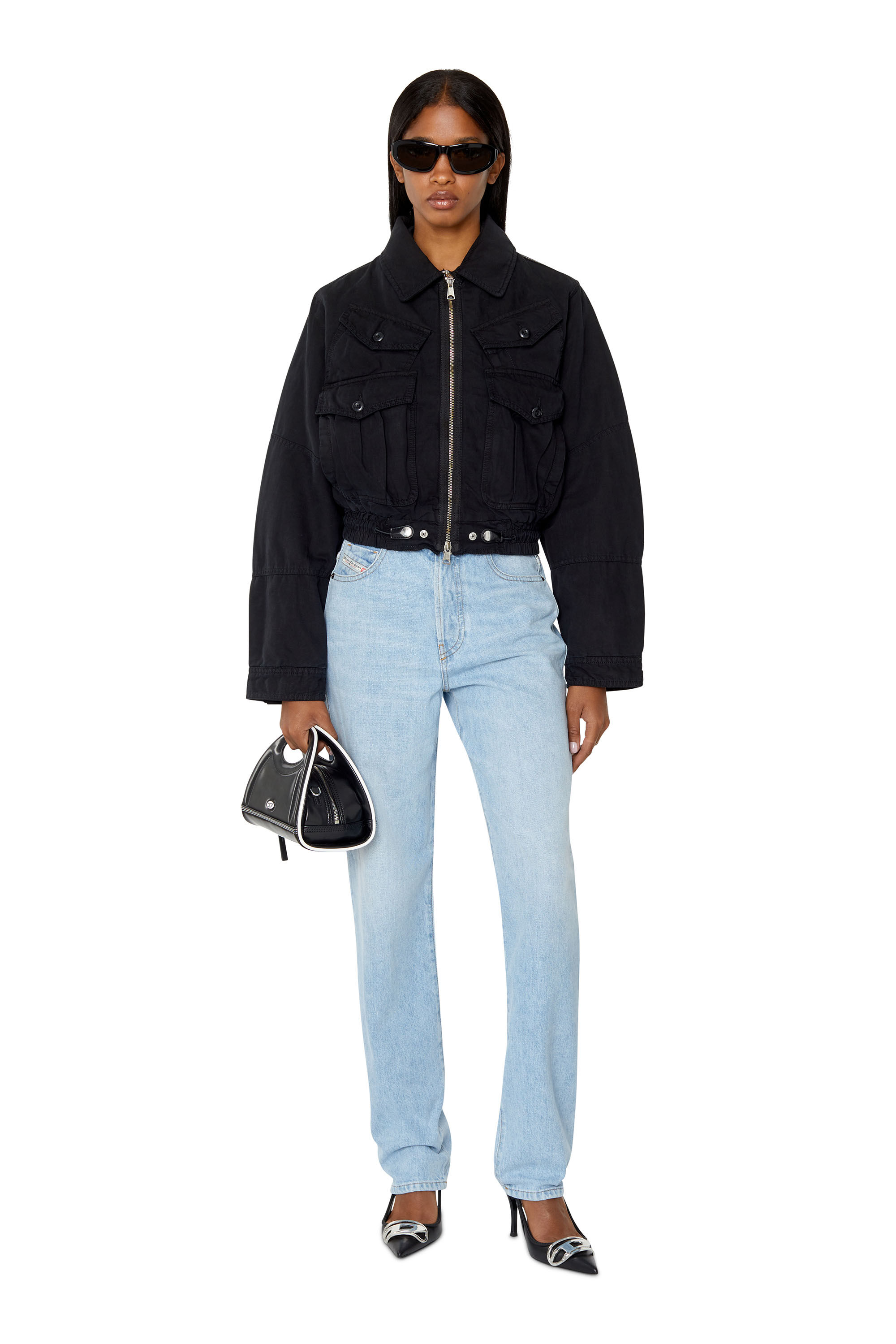 Diesel - 1956 D-Tulip 09D75 Straight Jeans,  - Image 1
