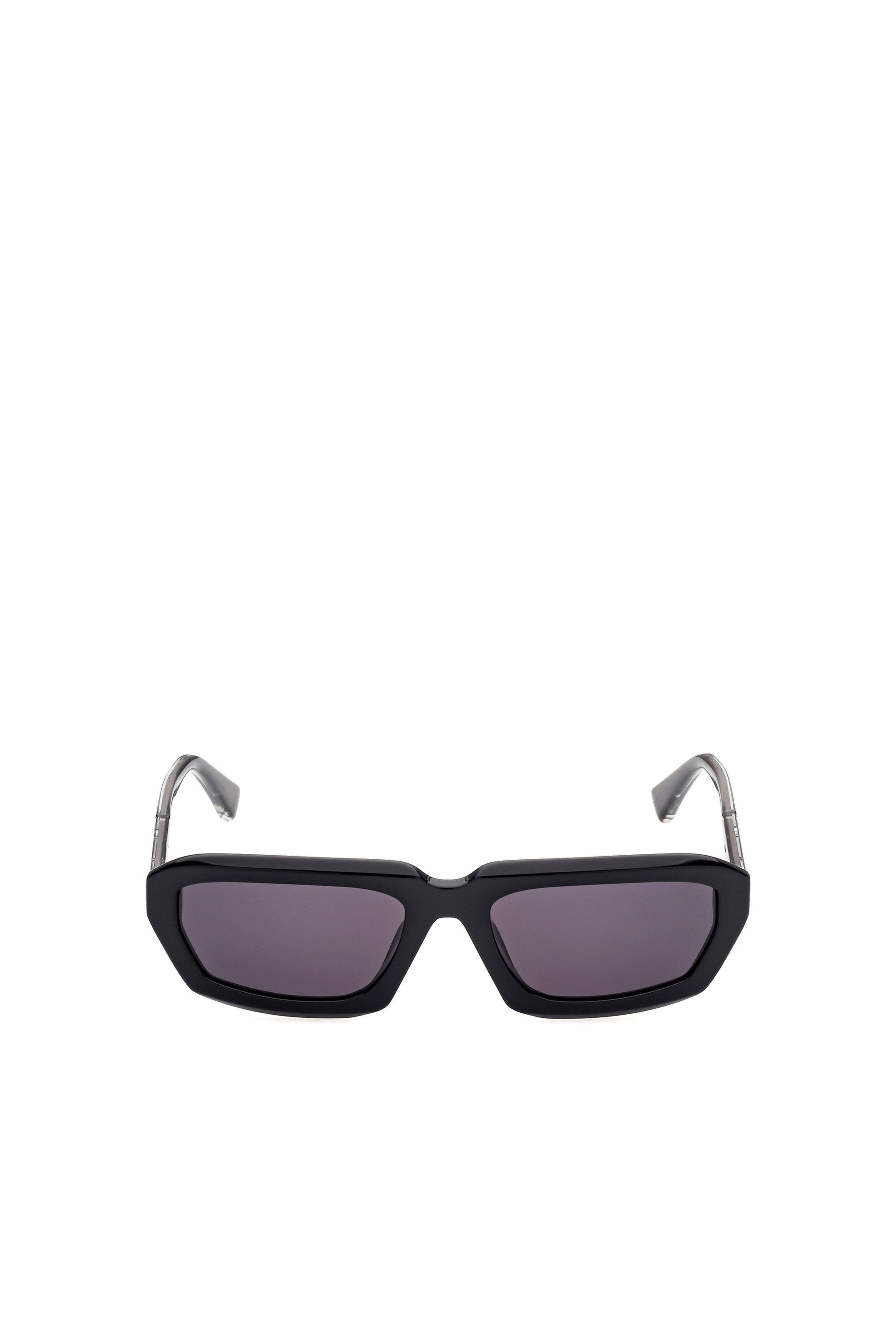 Diesel - DL0347, Unisex's Bold volumes and clean-cut sunglasses in Black - 1