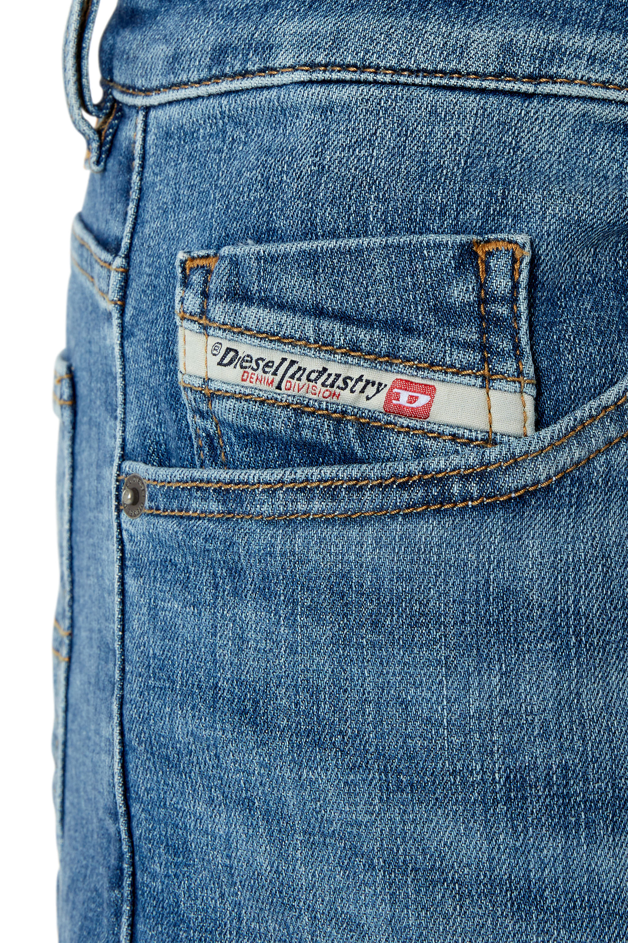 Diesel - SLIM-SHORT, Medium blue - Image 5