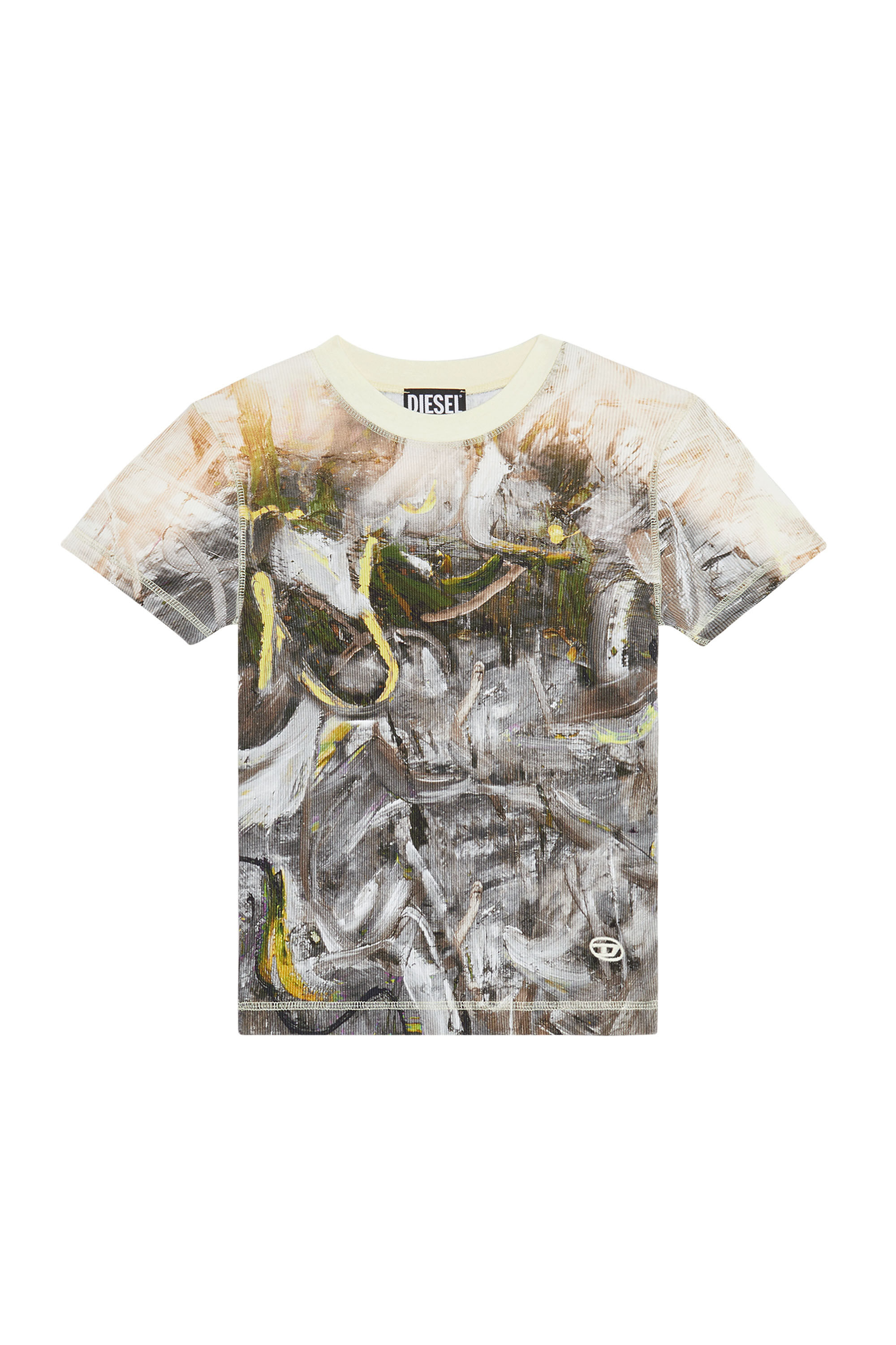 Diesel - T-SKINZY-G1, Grey/White - Image 2
