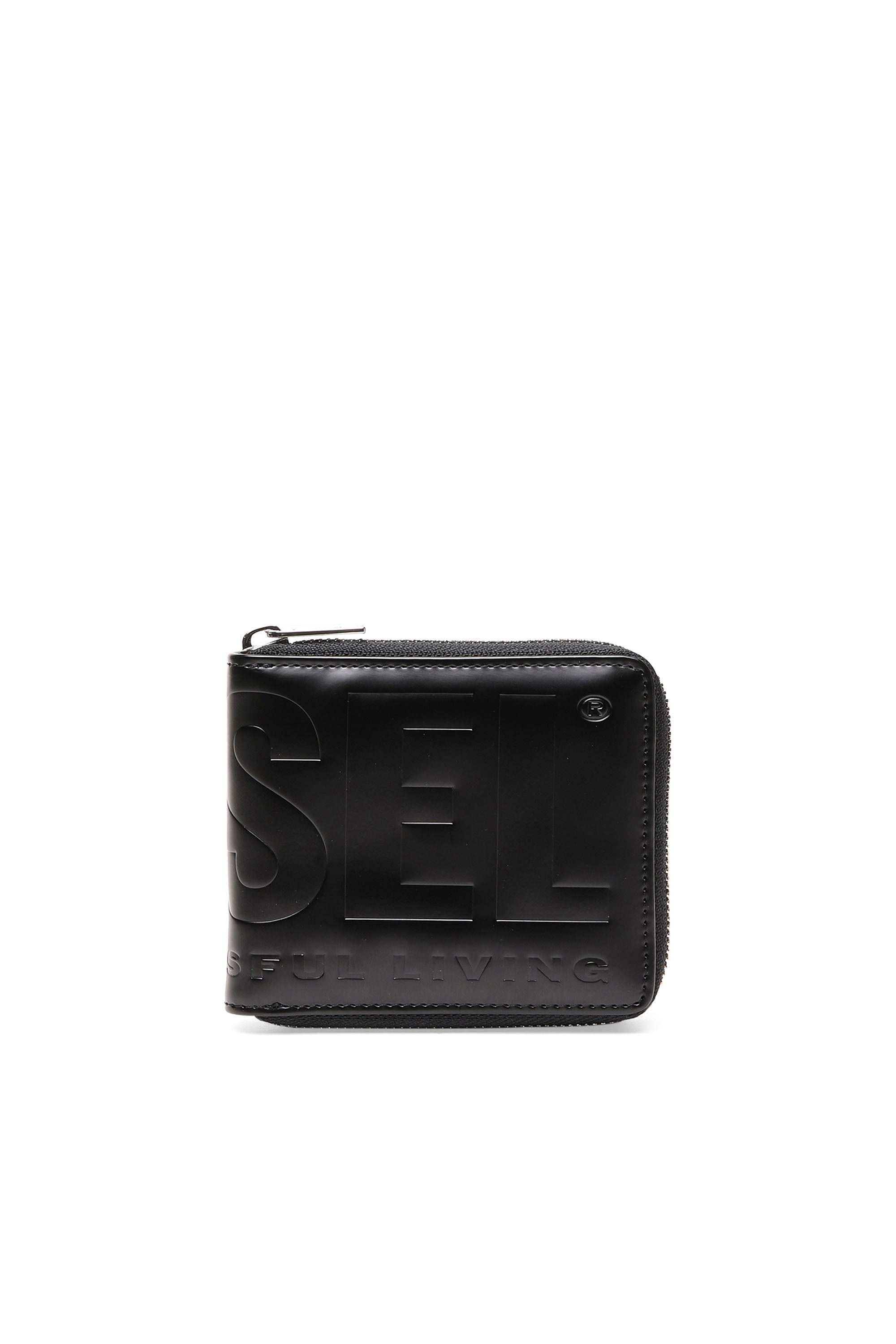 HIRESH XS ZIPPI, Black - Zip-Round Wallets