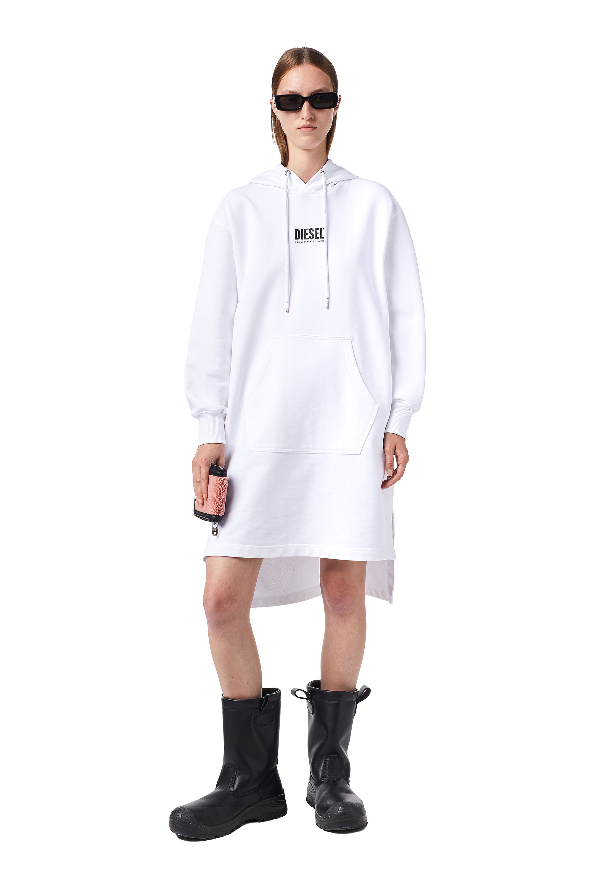 D-ILSE-ECOSMALLOGO, White - Dresses