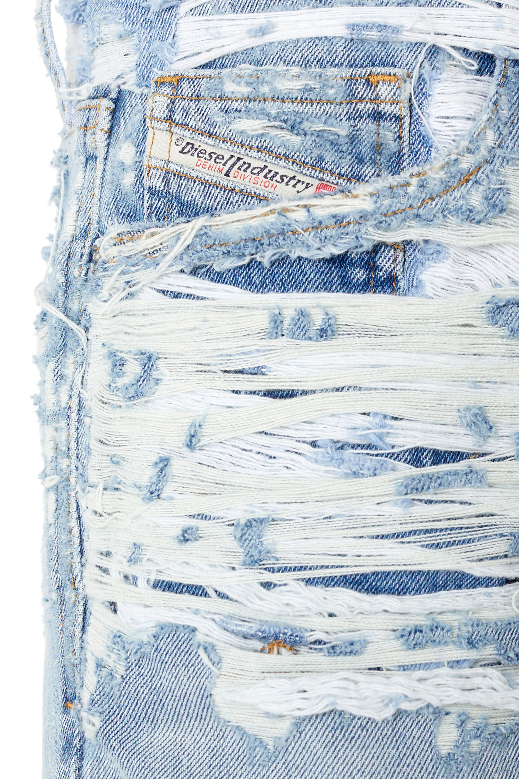 Diesel - D-Ark 007N7 Straight Jeans, Light Blue - Image 4