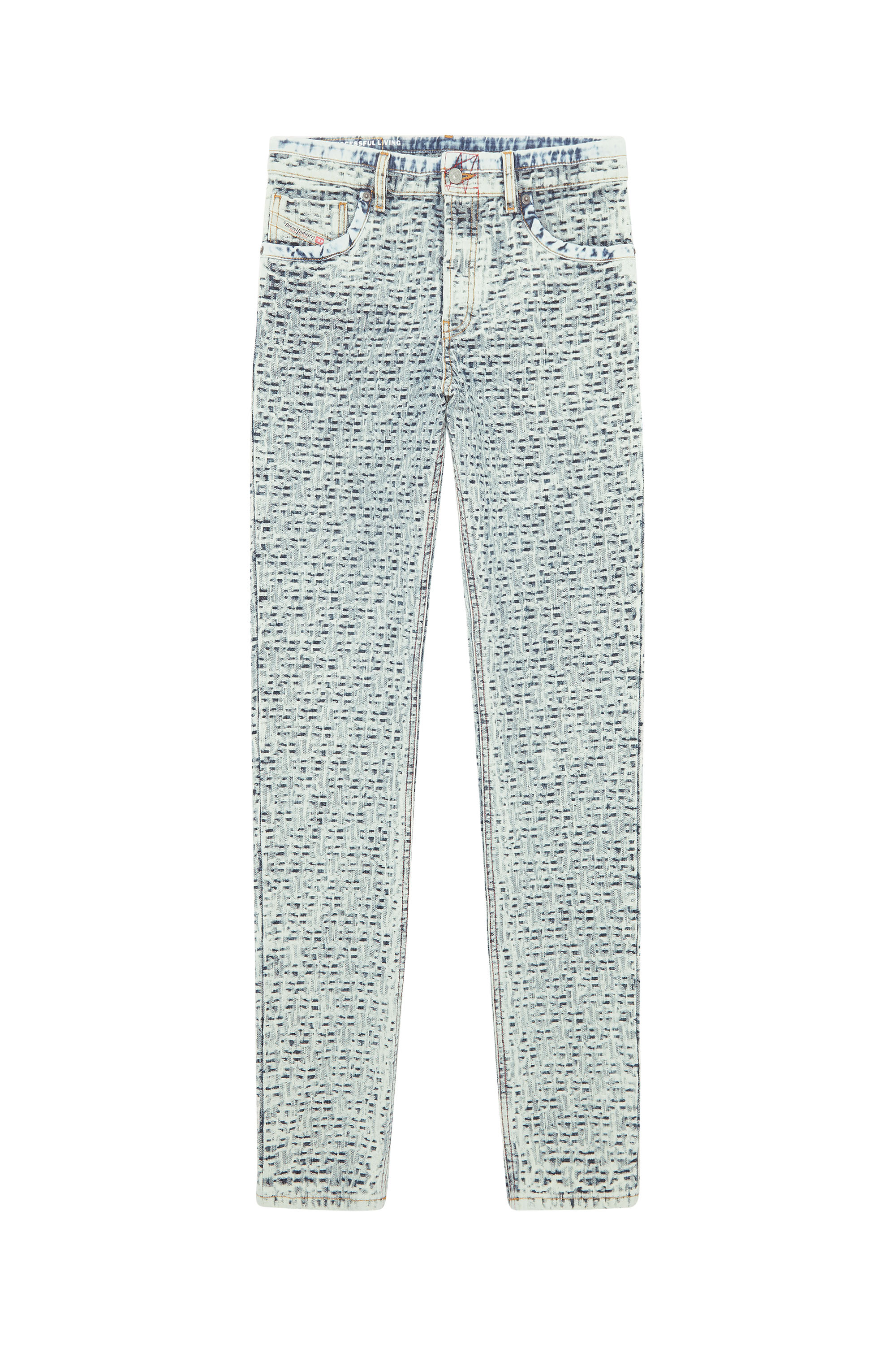 Diesel - Straight Jeans 1995 D-Sark 0EMAA, Light Blue - Image 5