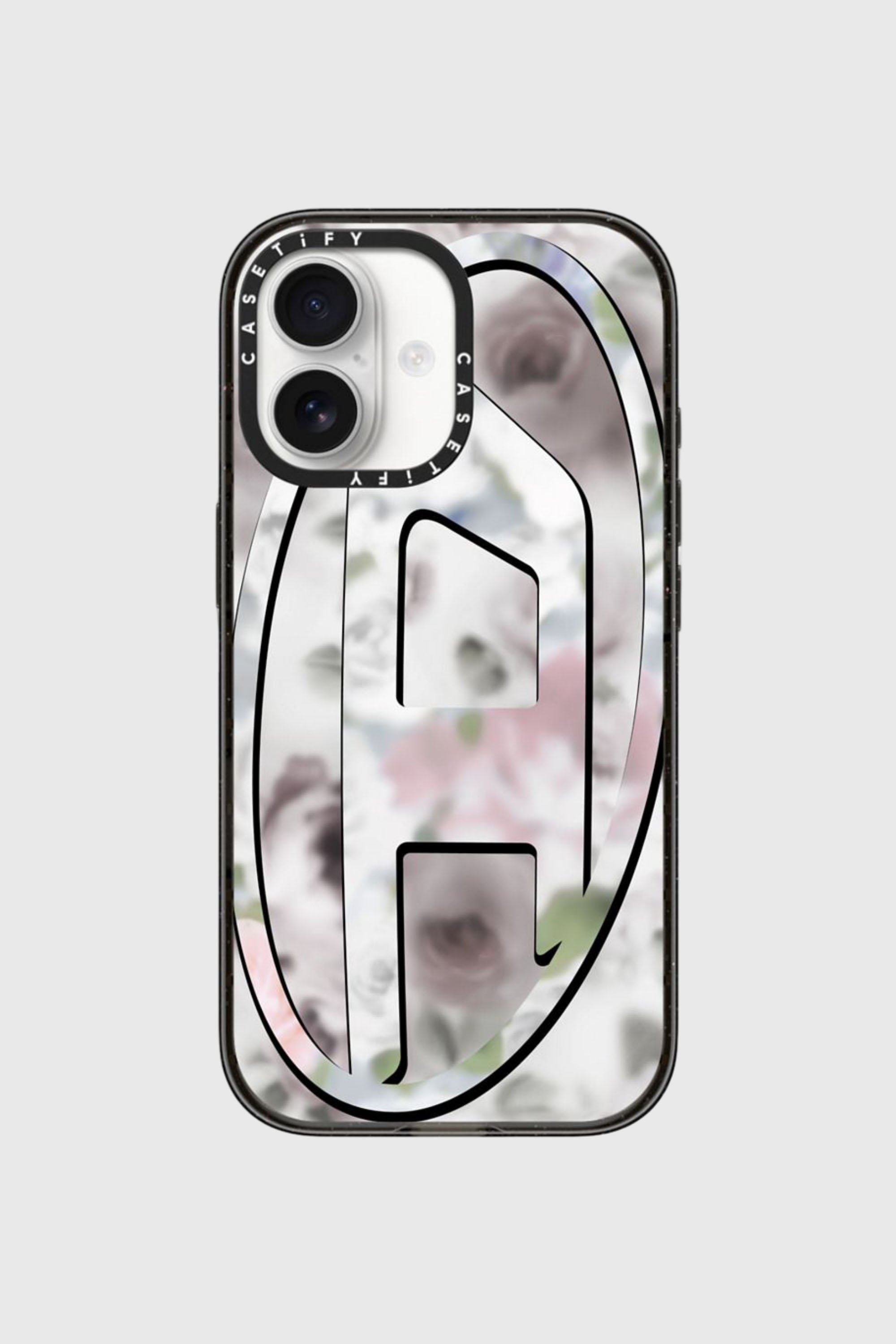 Diesel - 60529 MOULDED CASE, Unisex's Oval D impact case for iPhone 17 in Black/Pink - 1