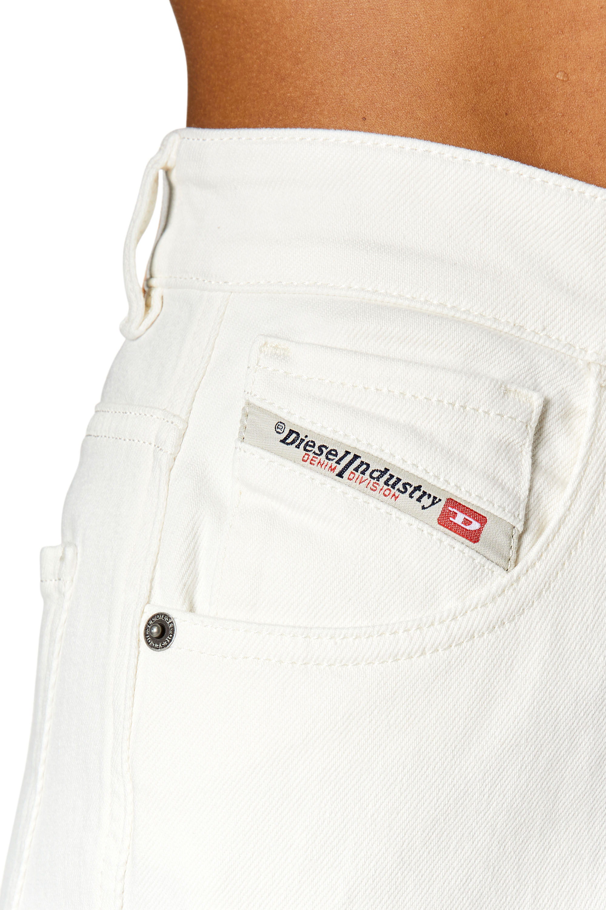 Diesel - 1994 09D63 Straight Jeans, White - Image 5