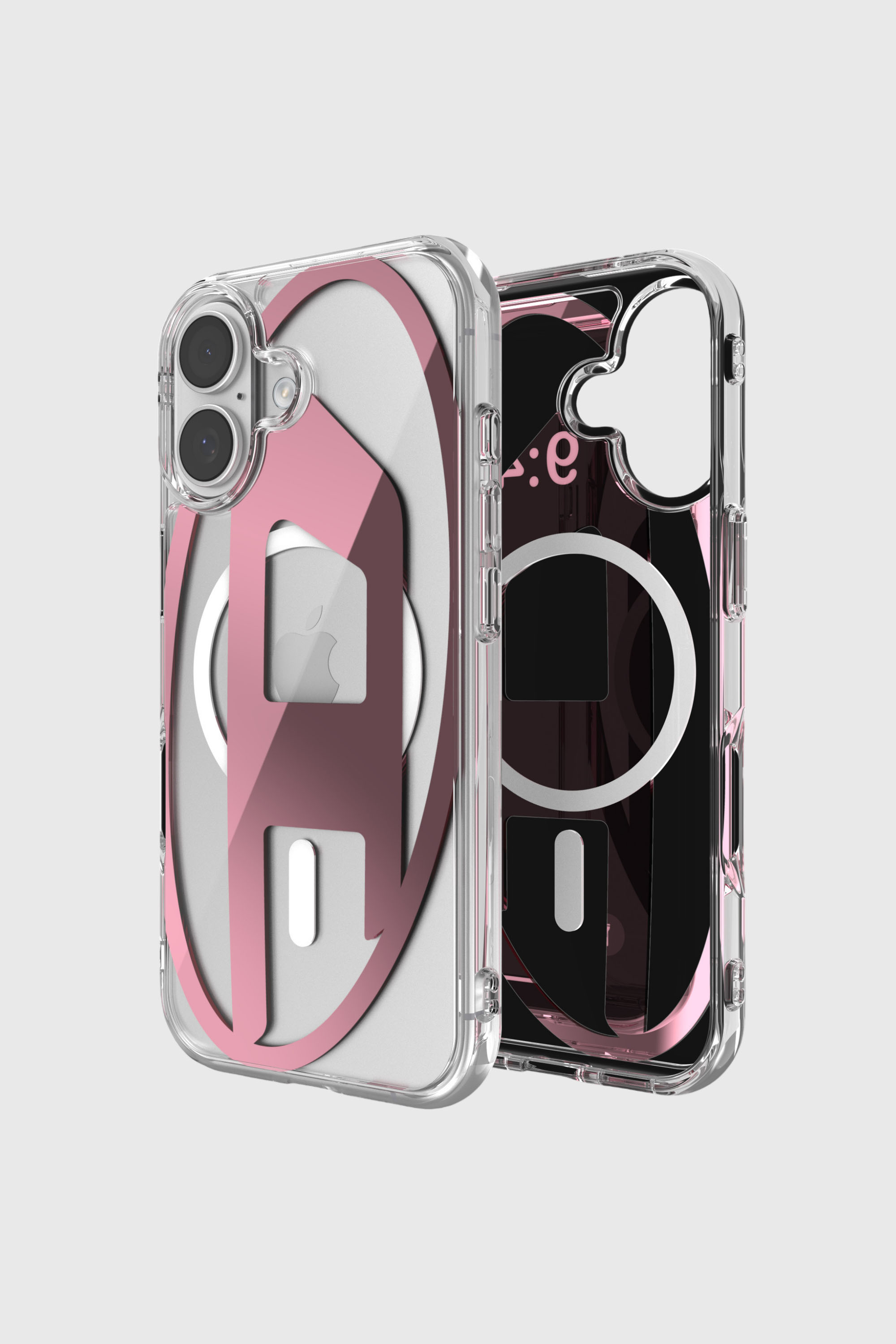 Oval D metallic case with magsafe for iPhone 17
