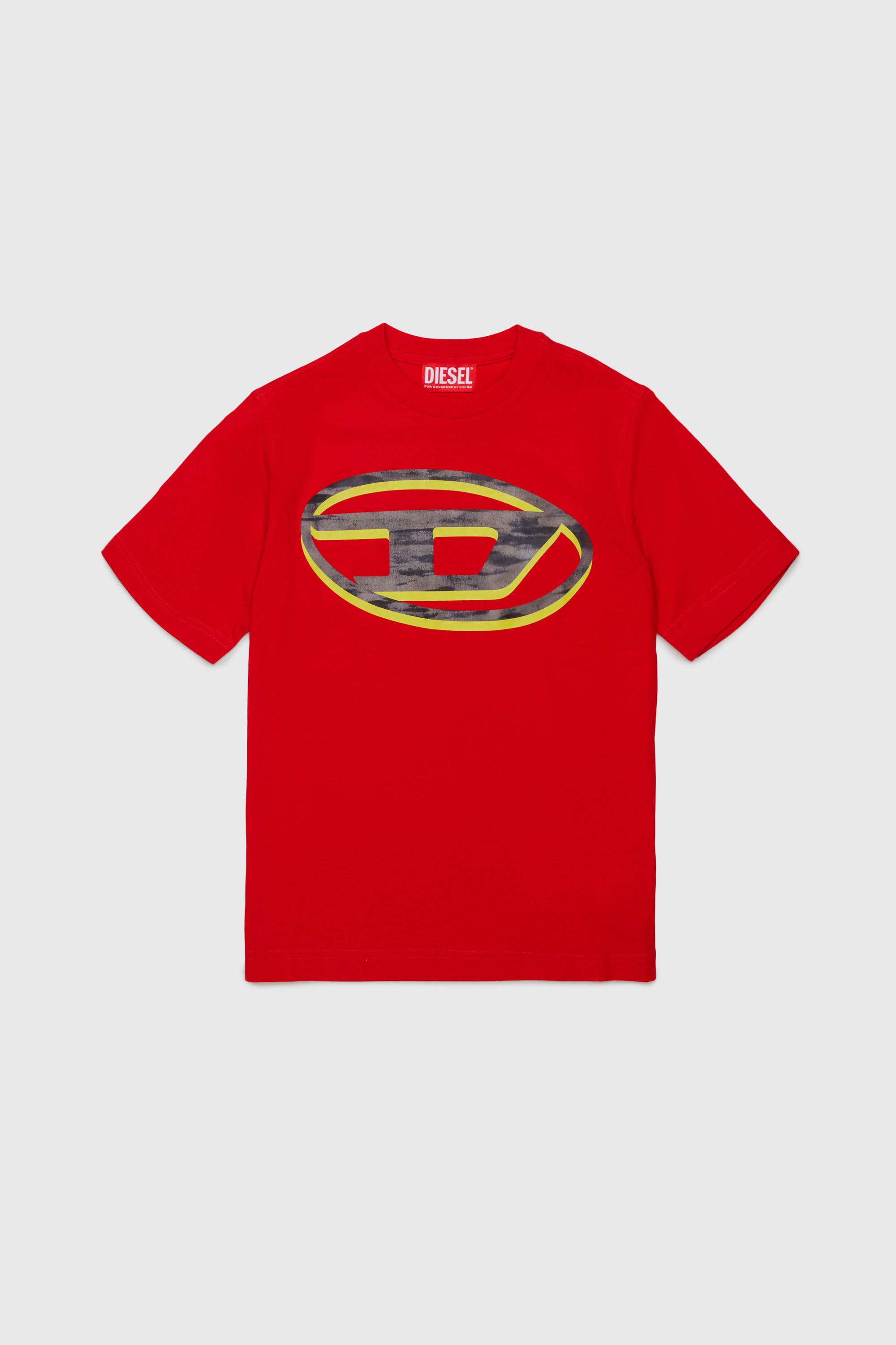 T-shirt with two-tone Oval D print