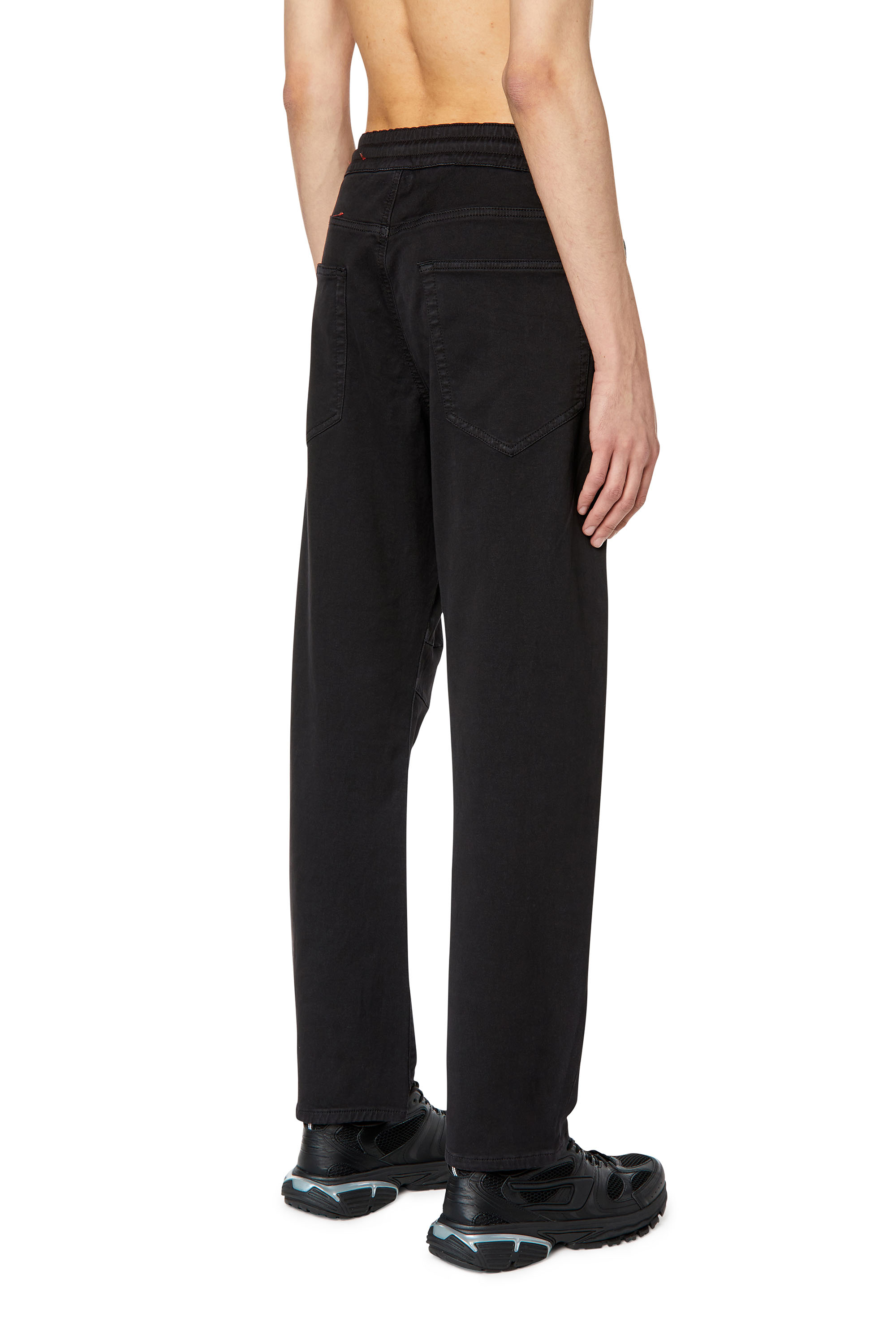 Diesel - Tapered D-Amage JoggJeans® 068DY, Black - Image 2