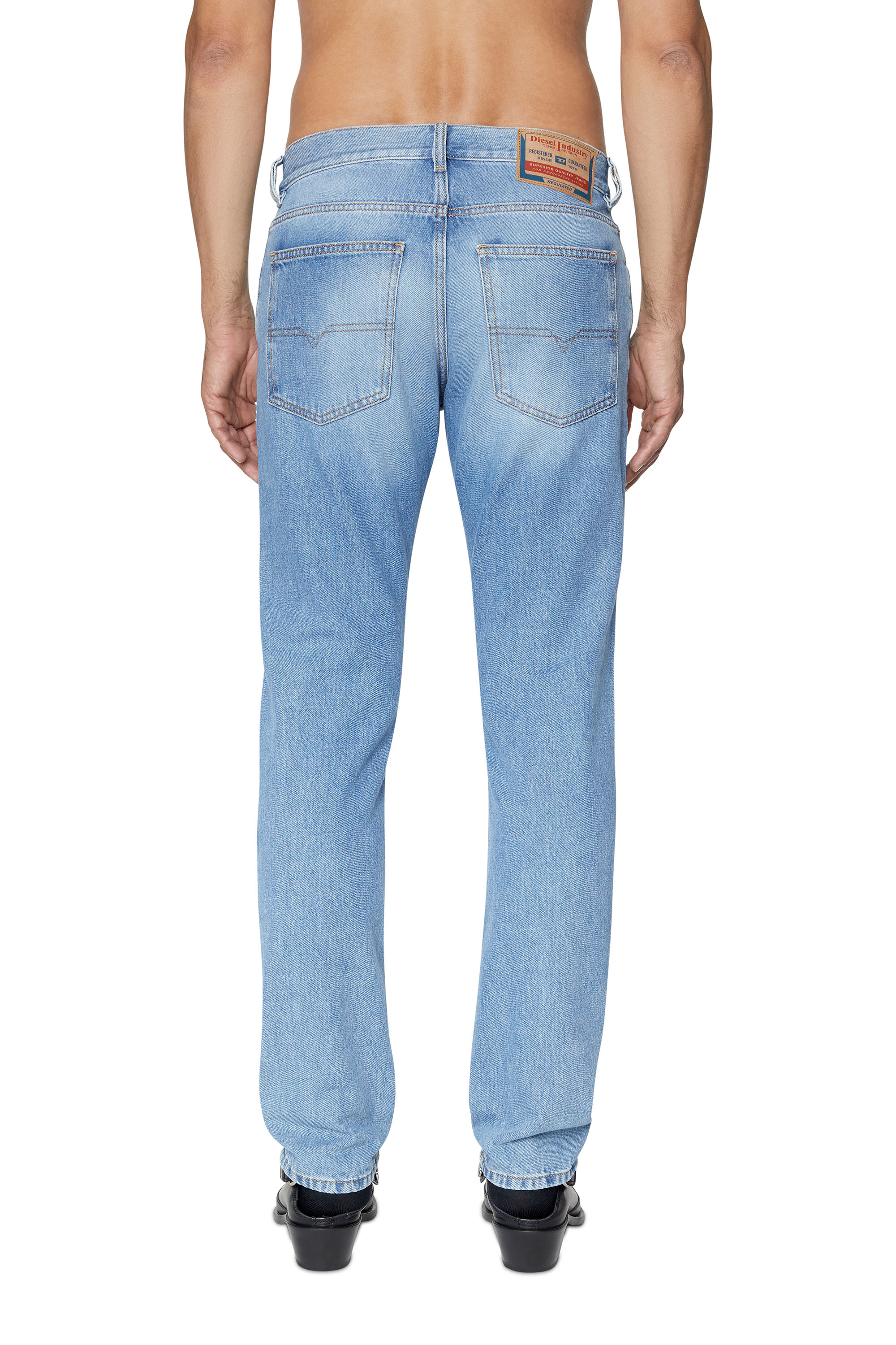 Diesel - Straight Jeans 1995 D-Sark 09C15, Light Blue - Image 3