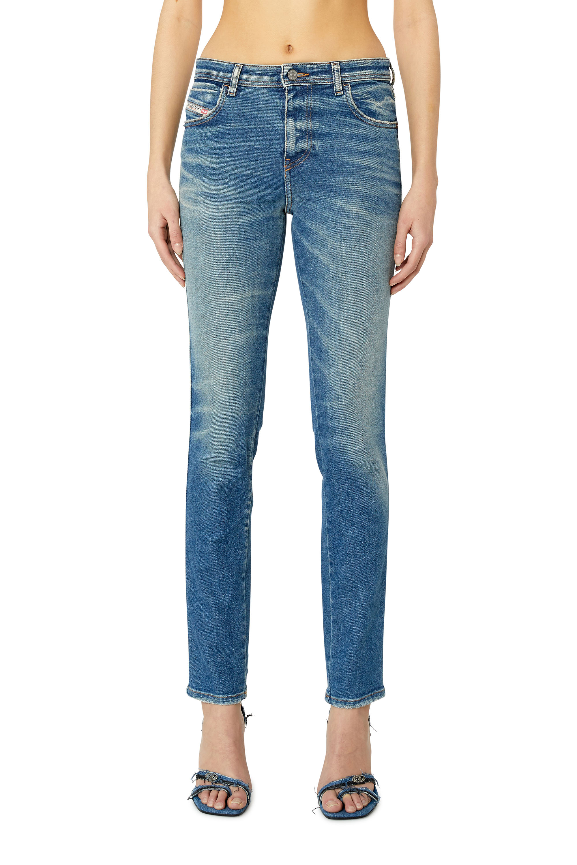 Diesel - Skinny Jeans 2015 Babhila 09E88, Medium blue - Image 1