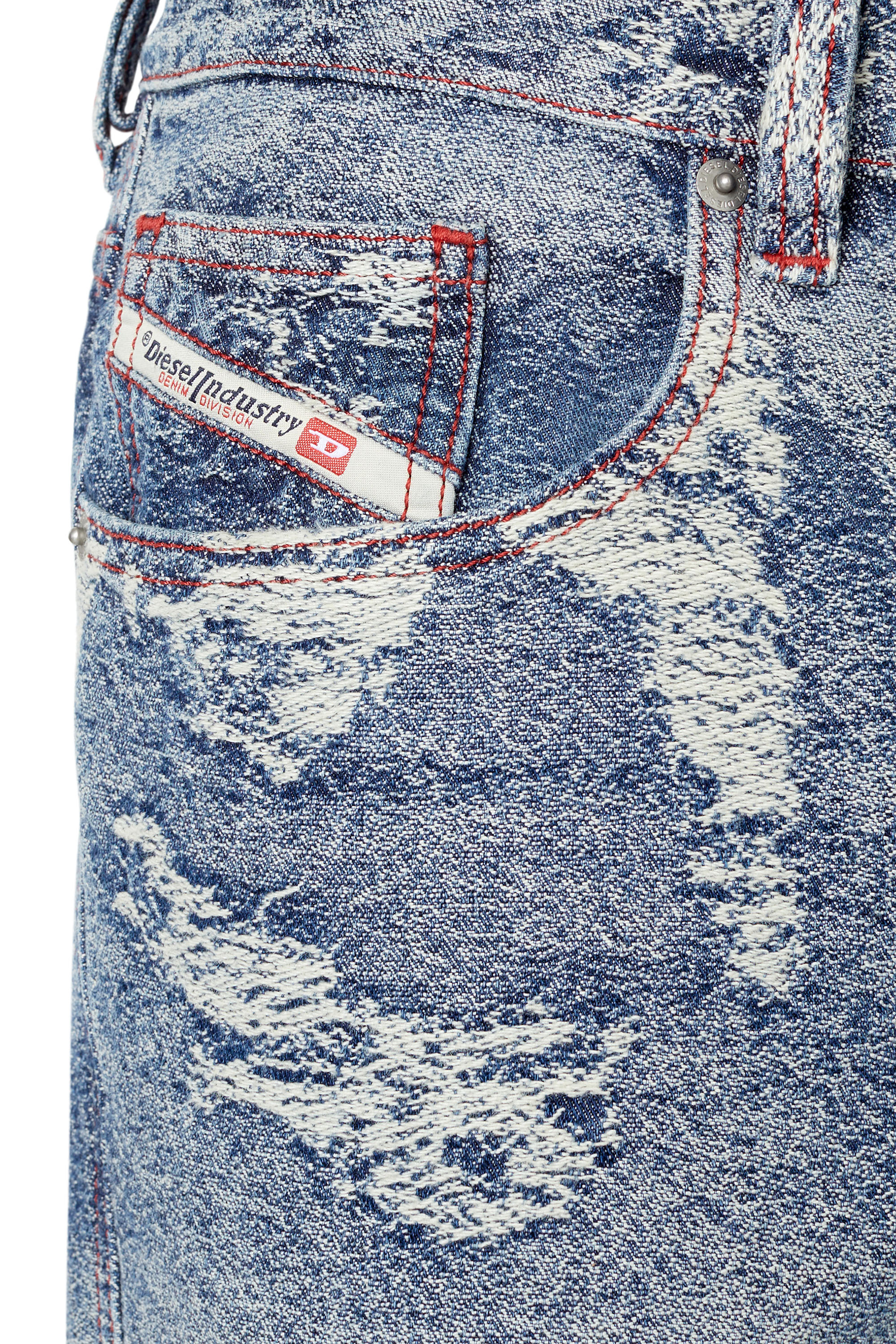Diesel - 2010 D-Macs 09F10 Straight Jeans, Dark Blue - Image 3