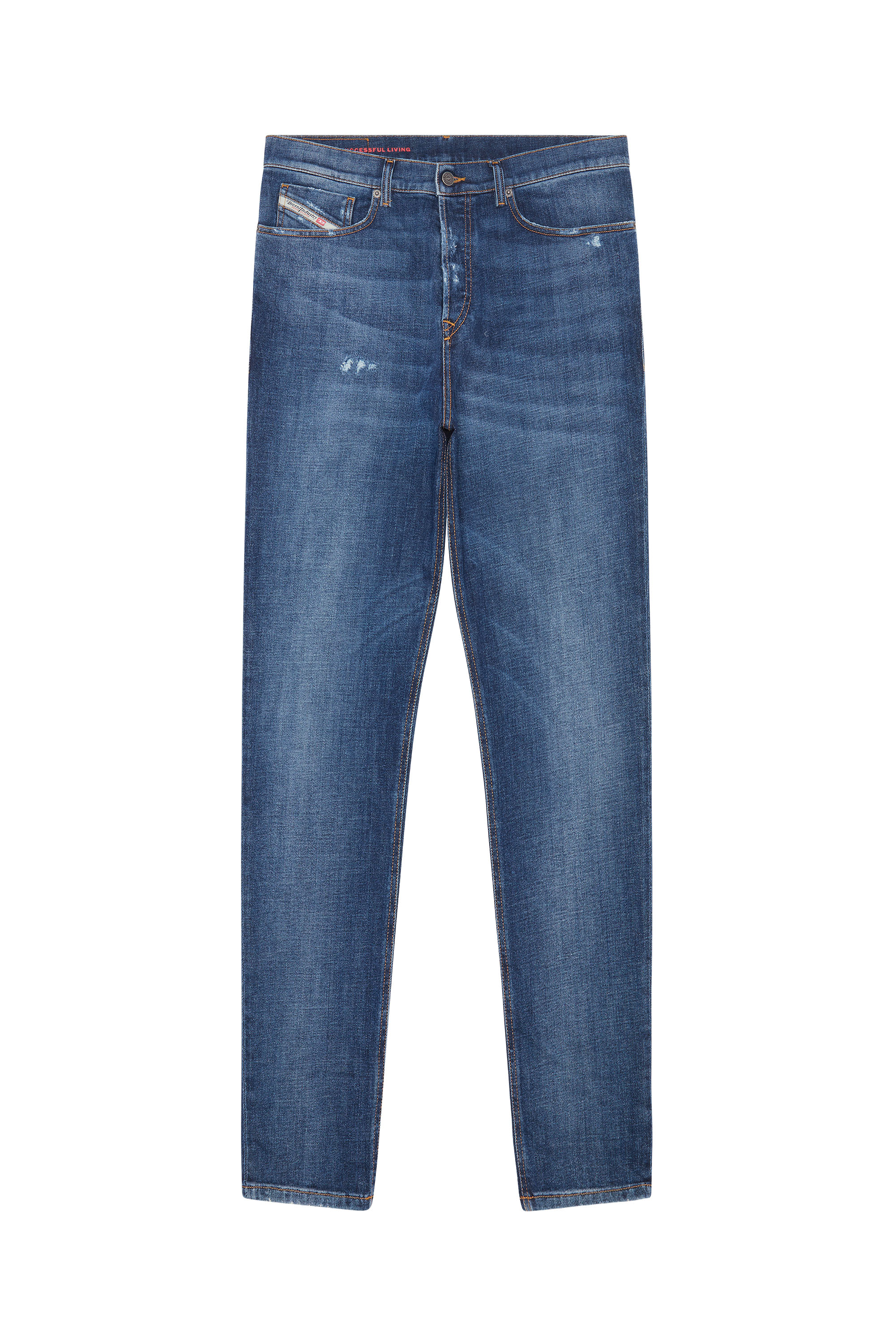Diesel - 2005 D-Fining 09E45 Tapered Jeans, Medium blue - Image 6