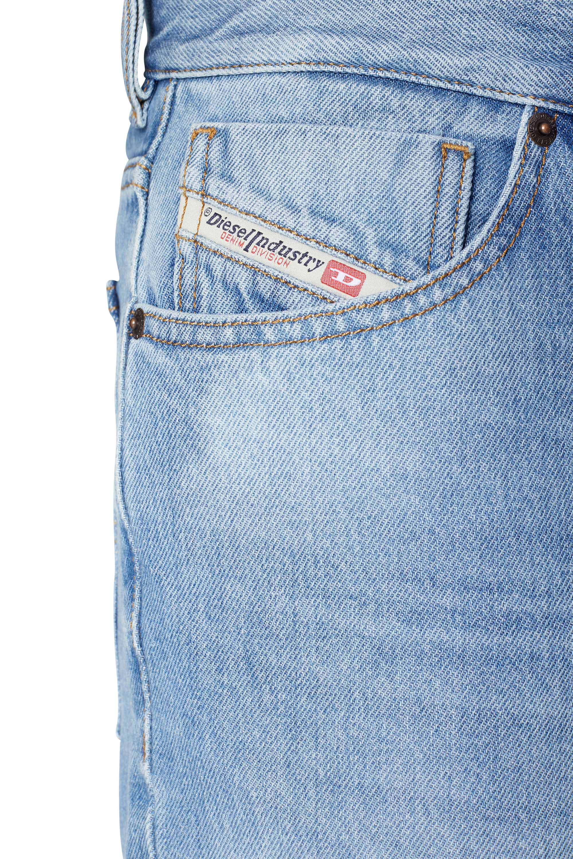 Diesel - Straight Jeans 1995 D-Sark 09C15, Light Blue - Image 4