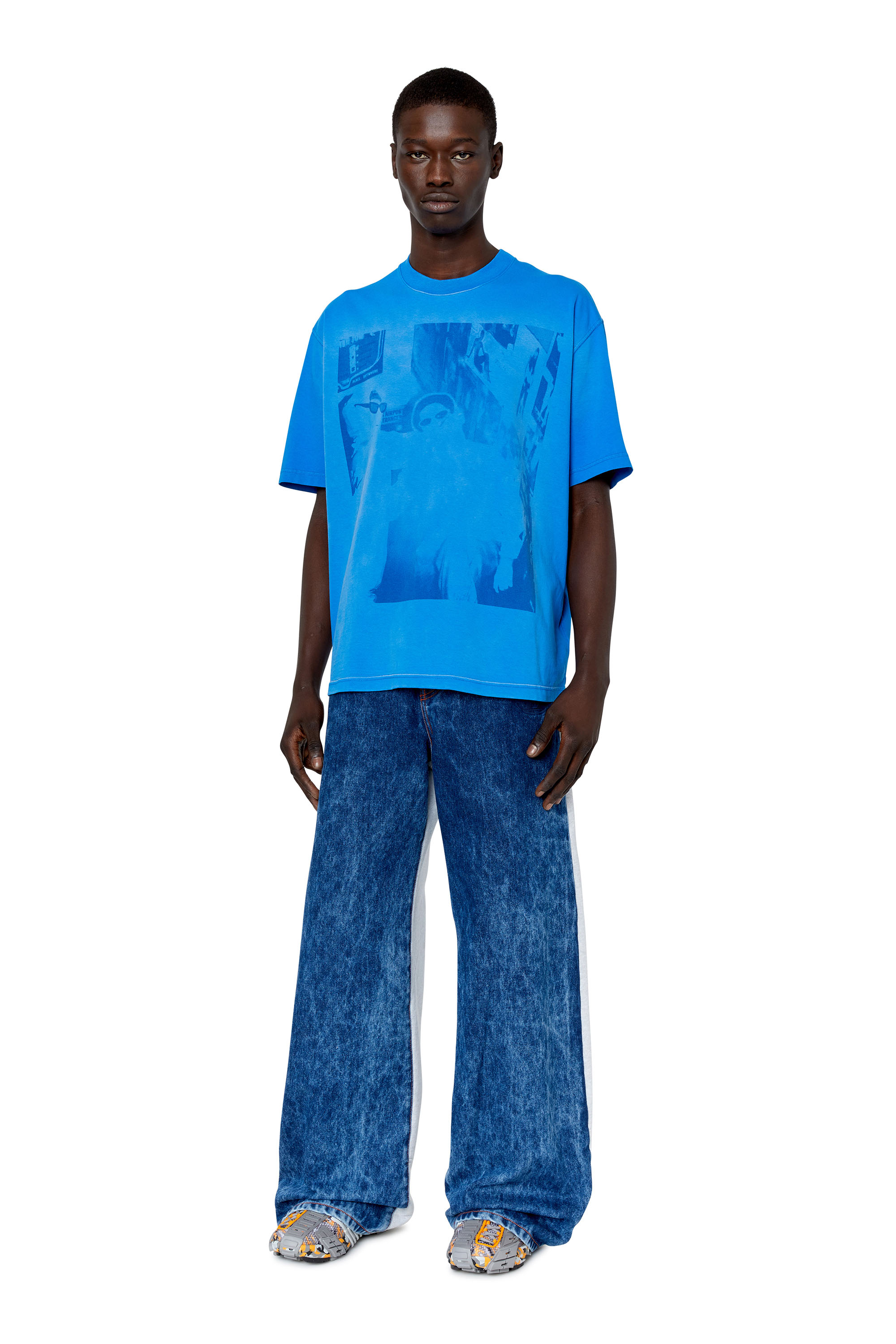 Diesel - T-WASH-G4, Blue - Image 4