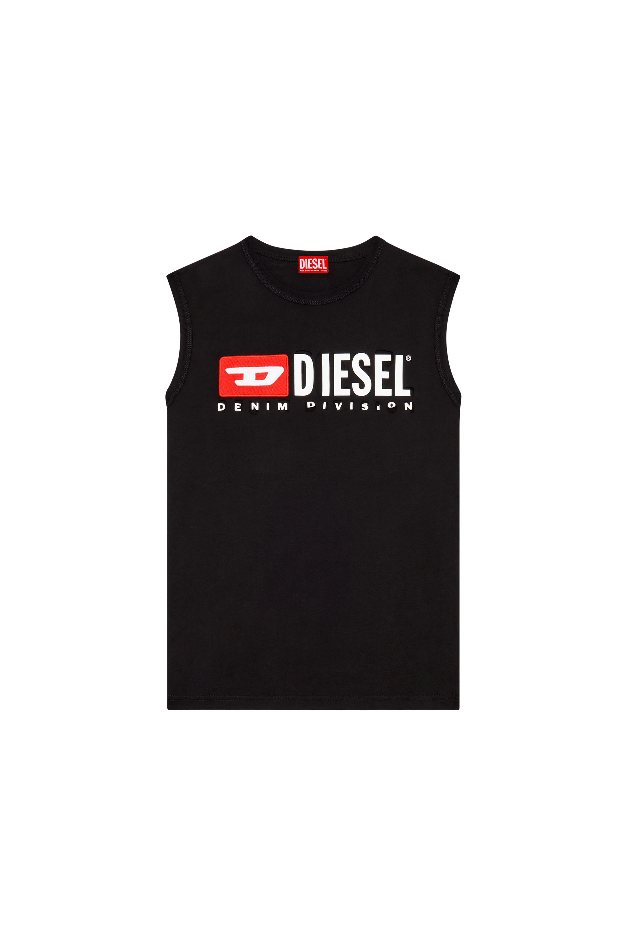 Diesel - T-BISCO-DIVSTROYED, Black - Image 5