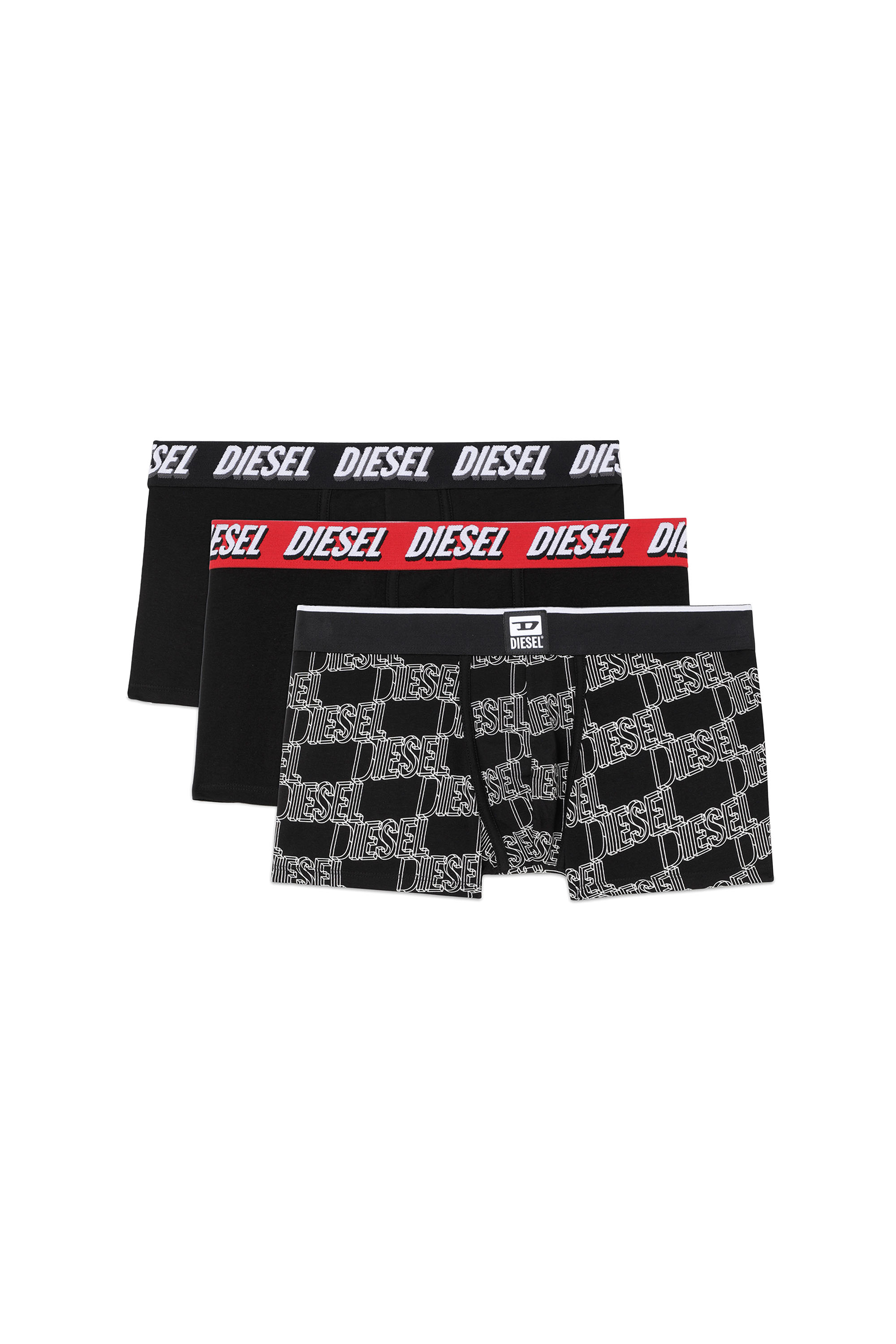 UMBX-DAMIENTHREEPACK, Black - Trunks