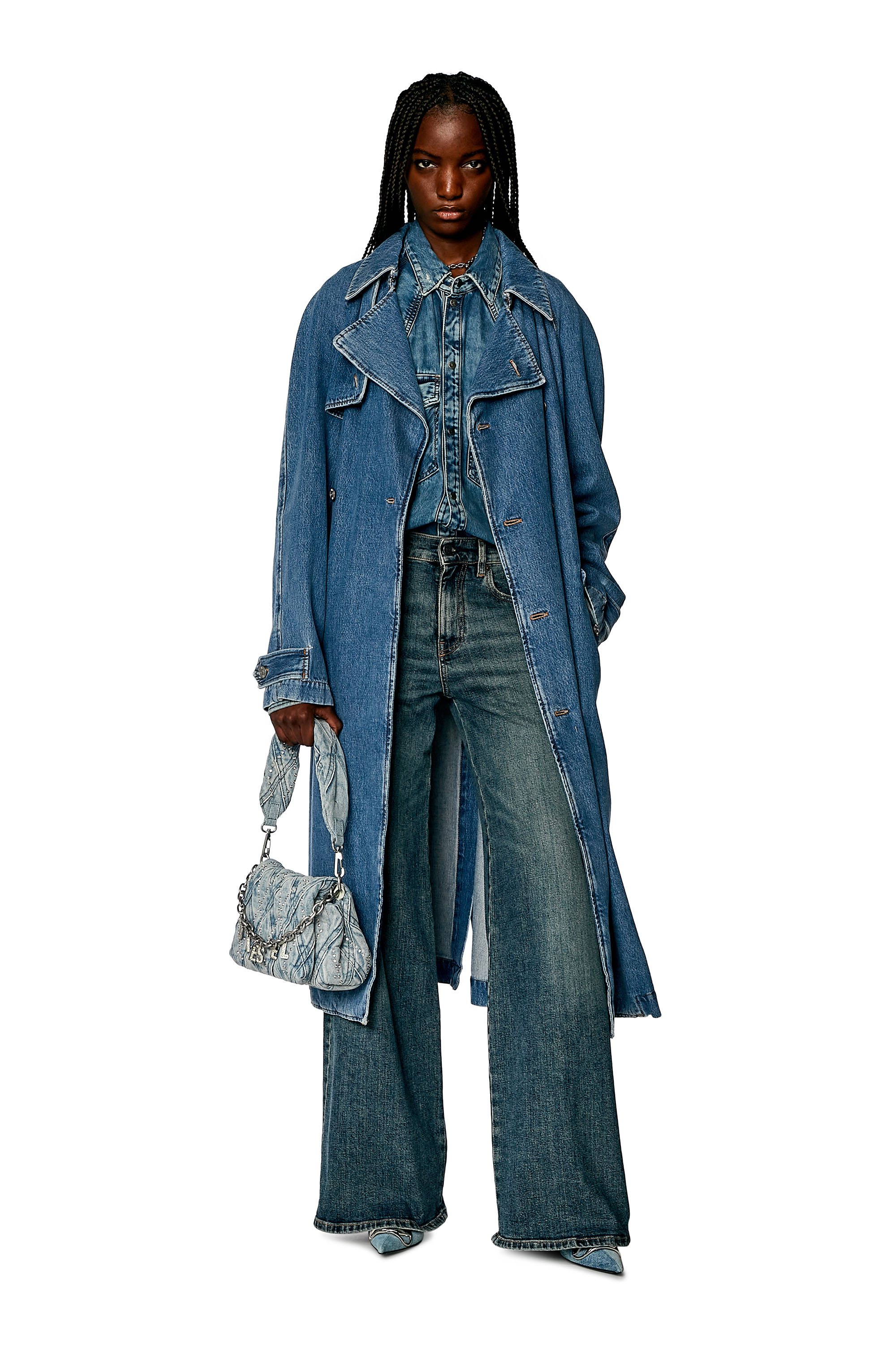 Diesel - Bootcut and Flare Jeans 1978 D-Akemi 0DQAC, Medium blue - Image 2