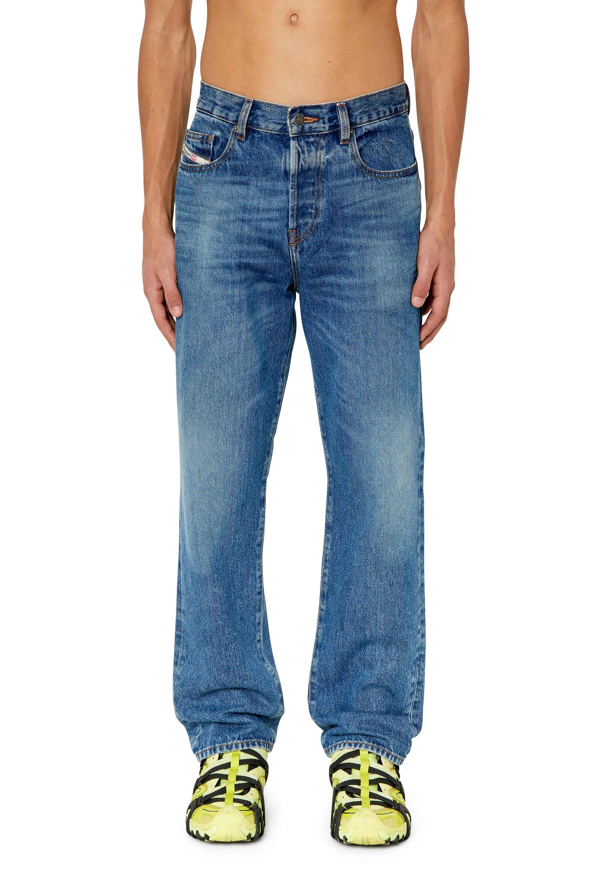Diesel - Straight Jeans 2020 D-Viker 0GYCT, Medium blue - Image 1