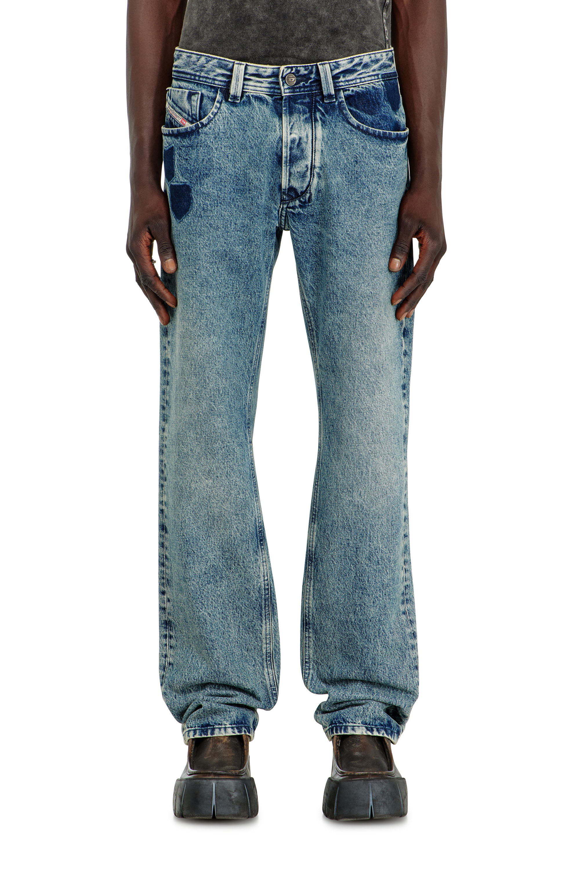 Diesel - Man's Regular Jeans 1985 Larkee 0IFBV, Medium blue - 1