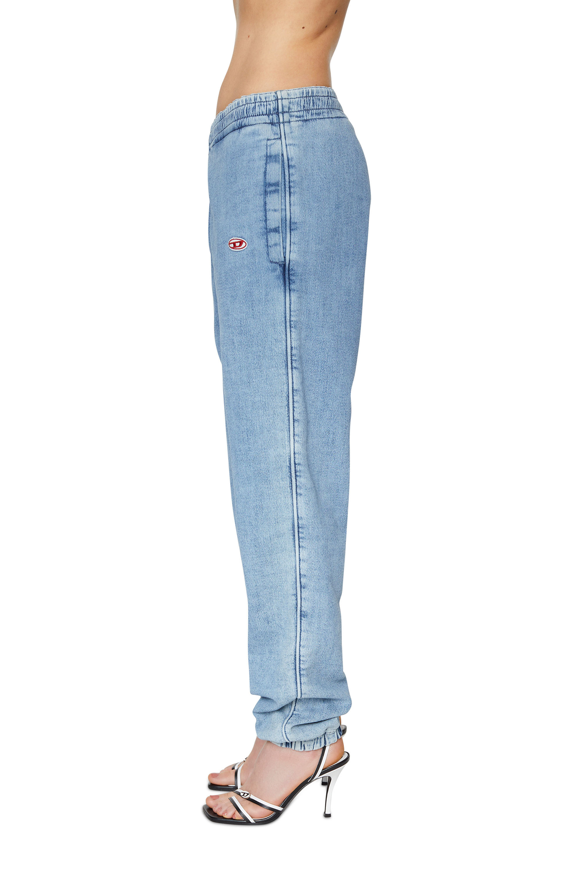Diesel - D-Lab Track Denim 09D01 Tapered, Light Blue - Image 4