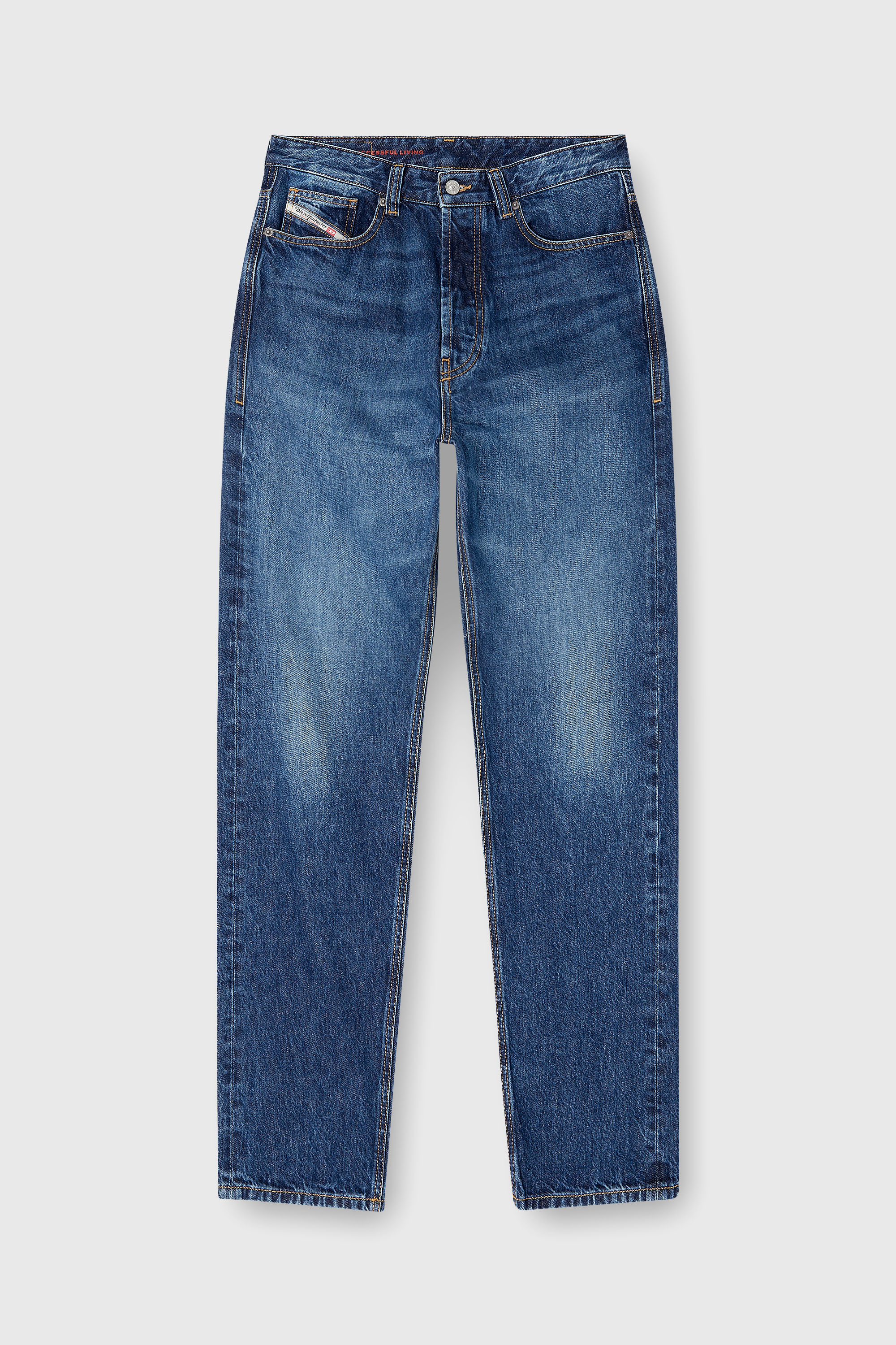 Diesel - Man's Regular Jeans 2024 D-Macs 09I27, Medium blue - 4