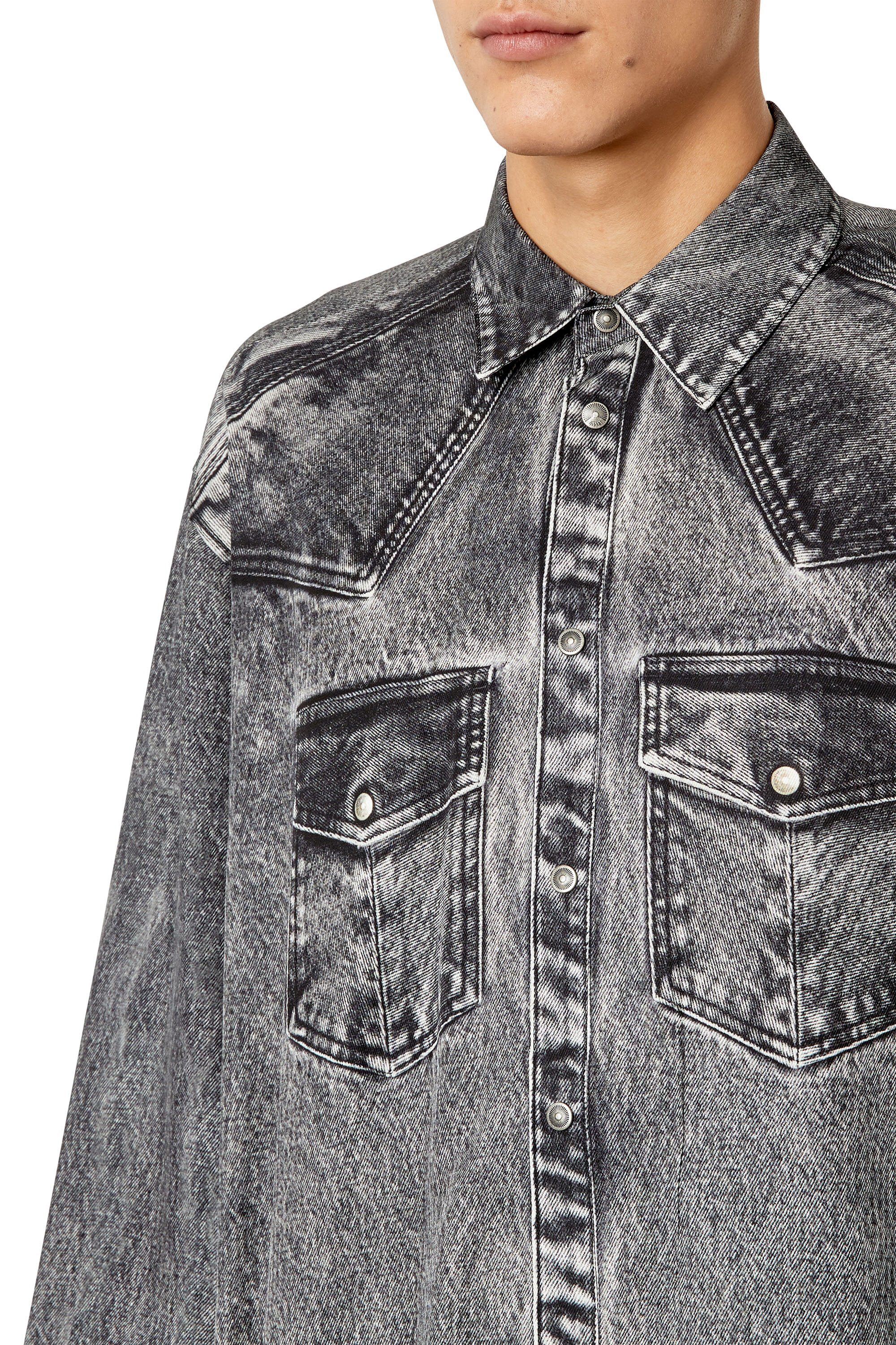 Diesel - S-GILS-DNM, Dark grey - Image 5