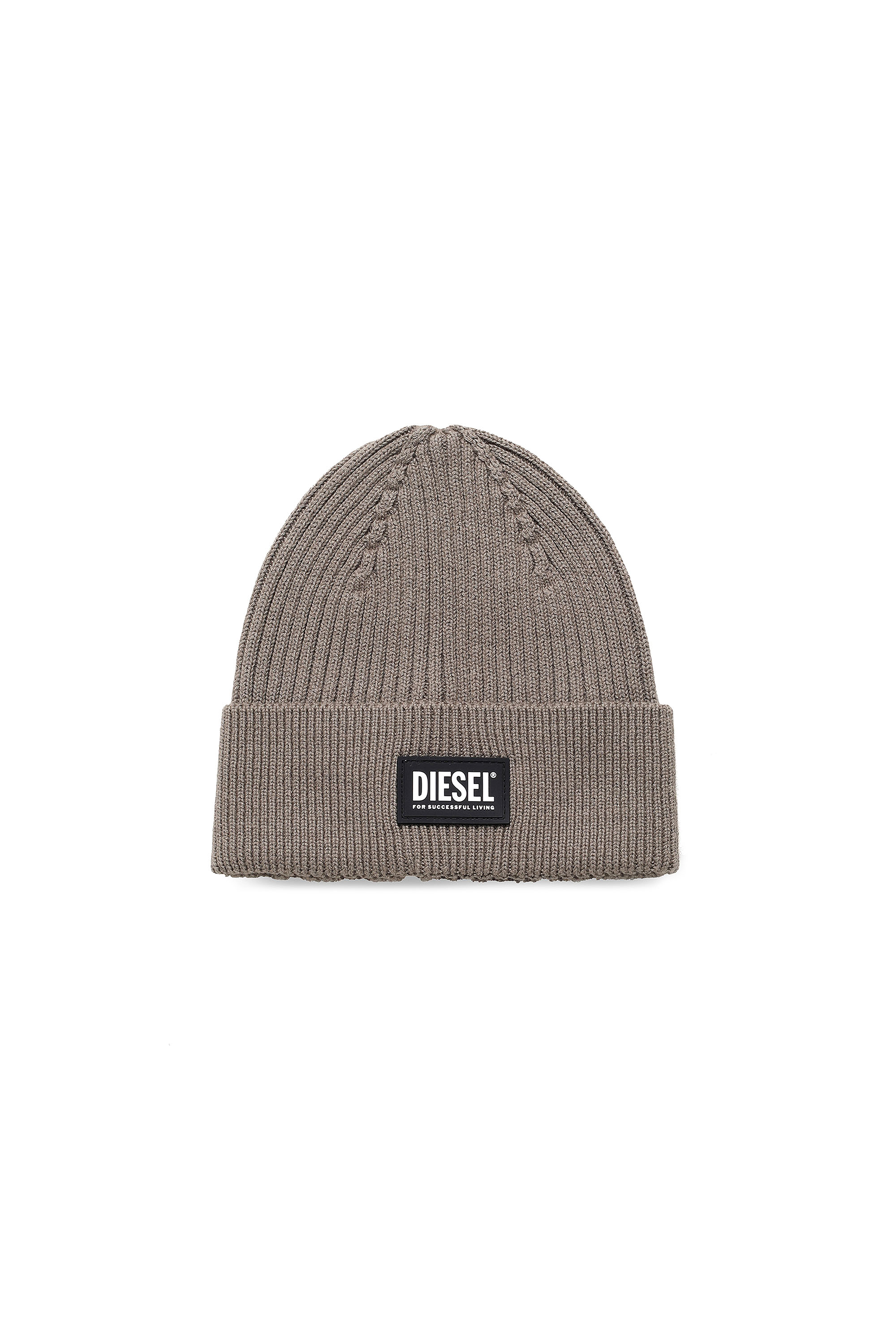 K-CODER-E 2X2, Grey - Knit caps