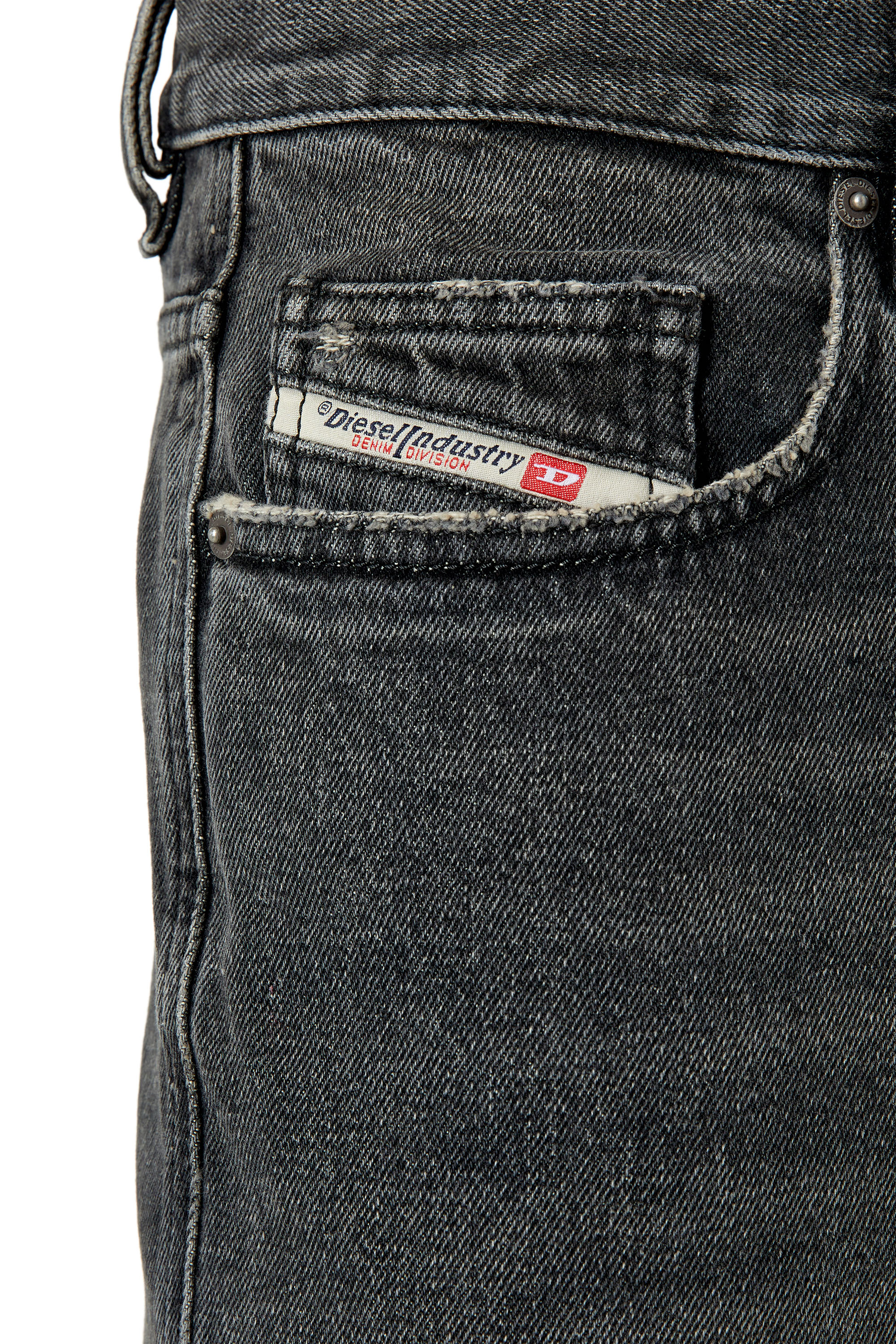 Diesel - Straight Jeans 2020 D-Viker 007K8, Black/Dark grey - Image 3