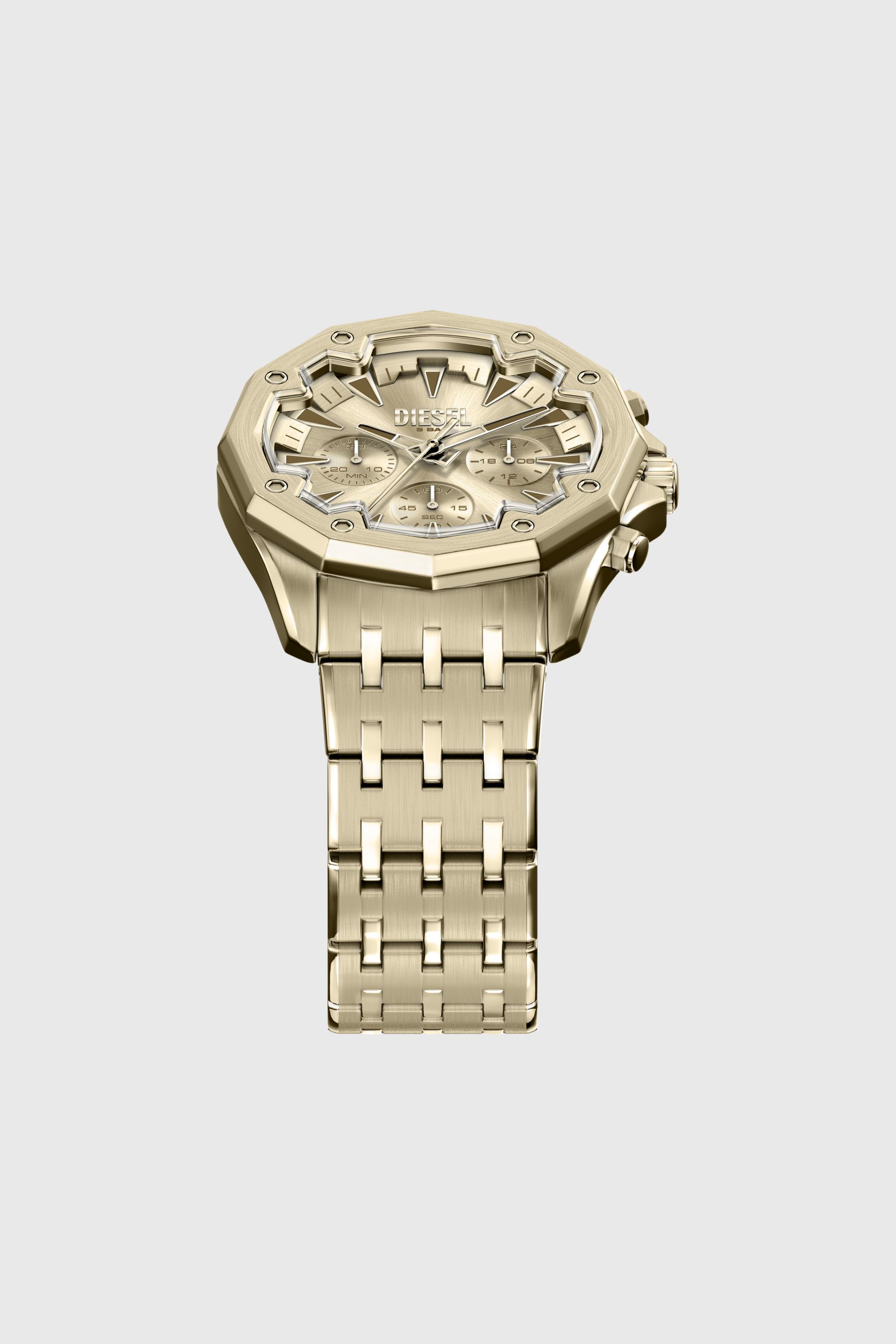 Diesel - DZ4707 WATCH, Man's Stinger Gold-Tone Stainless Steel Watch in Gold - 4