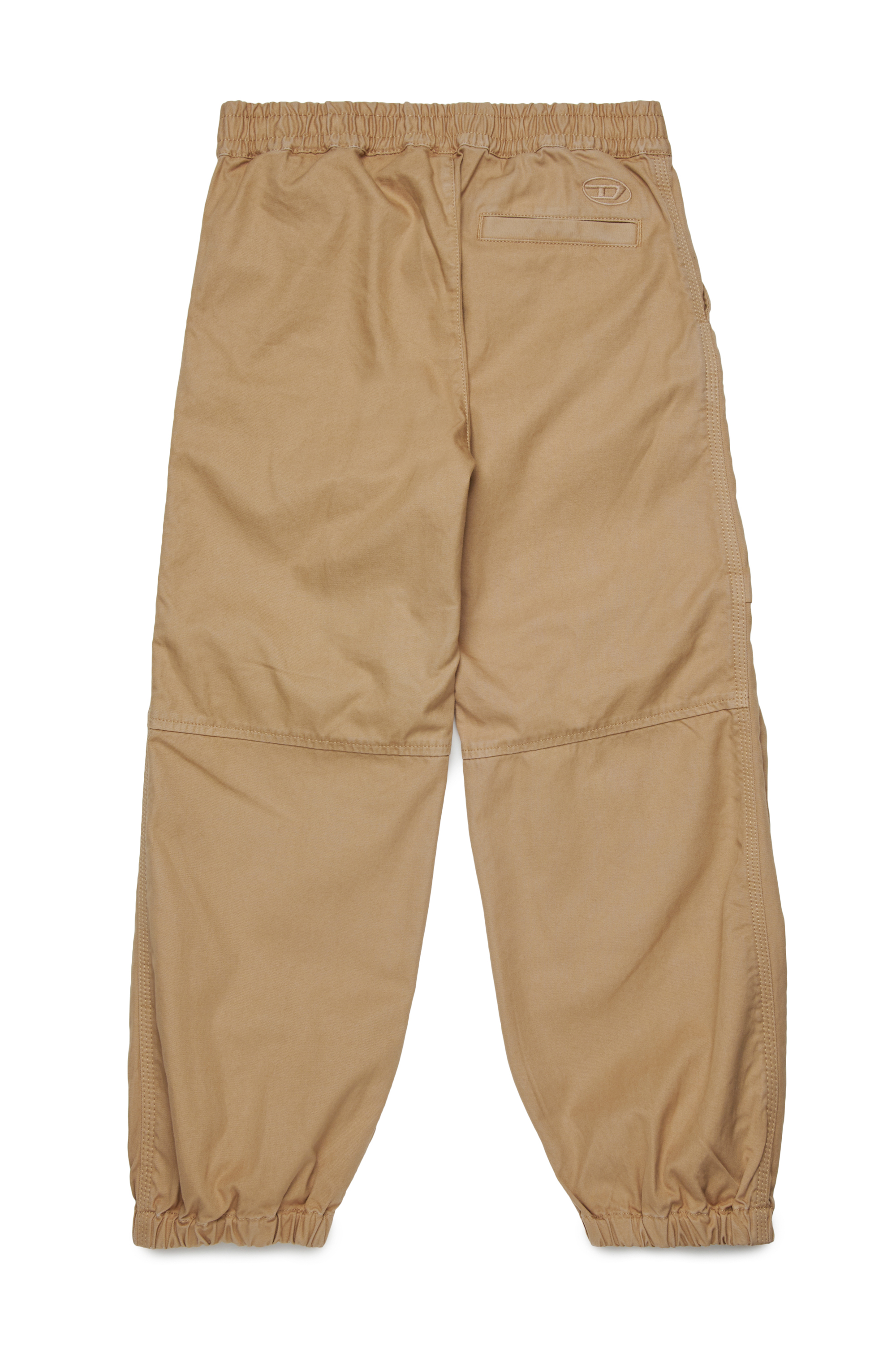 Diesel - PDANZEL, Unisex's Cotton cargo pants with multiple pockets in Light Brown - 2