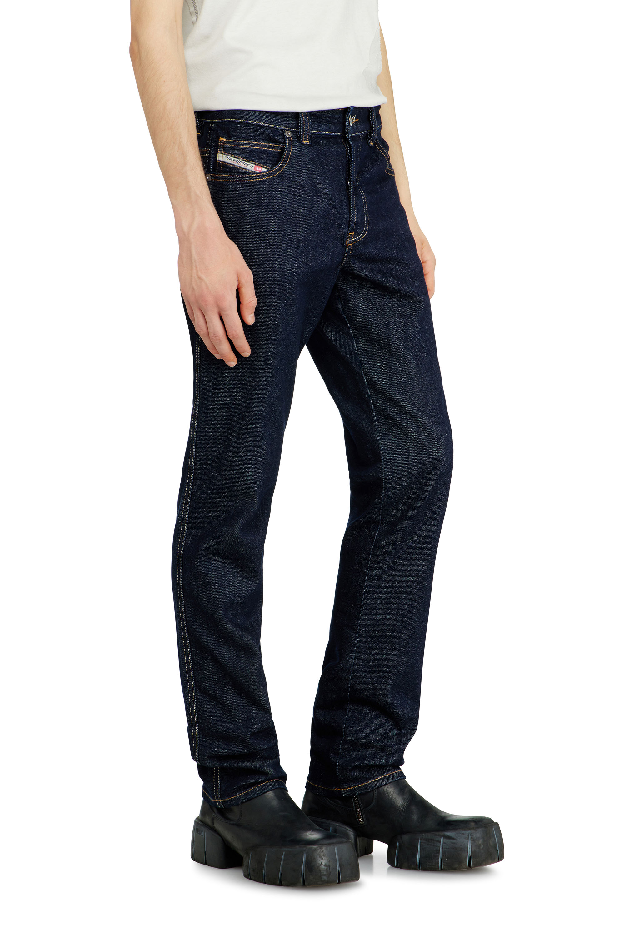 Diesel - Man's Slim Jeans 1993 D-Vyl 0DBEJ, Dark Blue - 7
