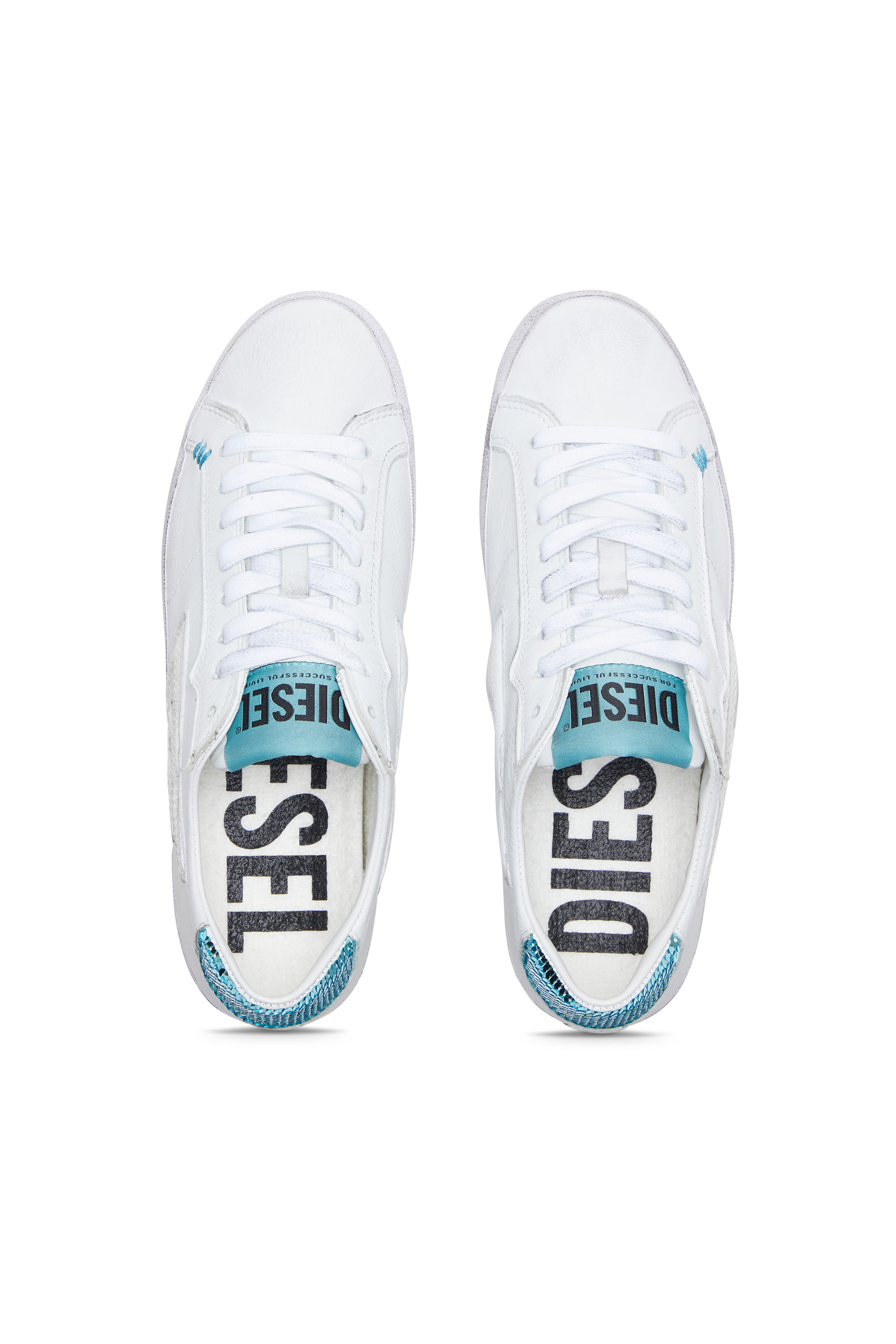 Diesel - S-LEROJI LOW X, White/Blue - Image 5