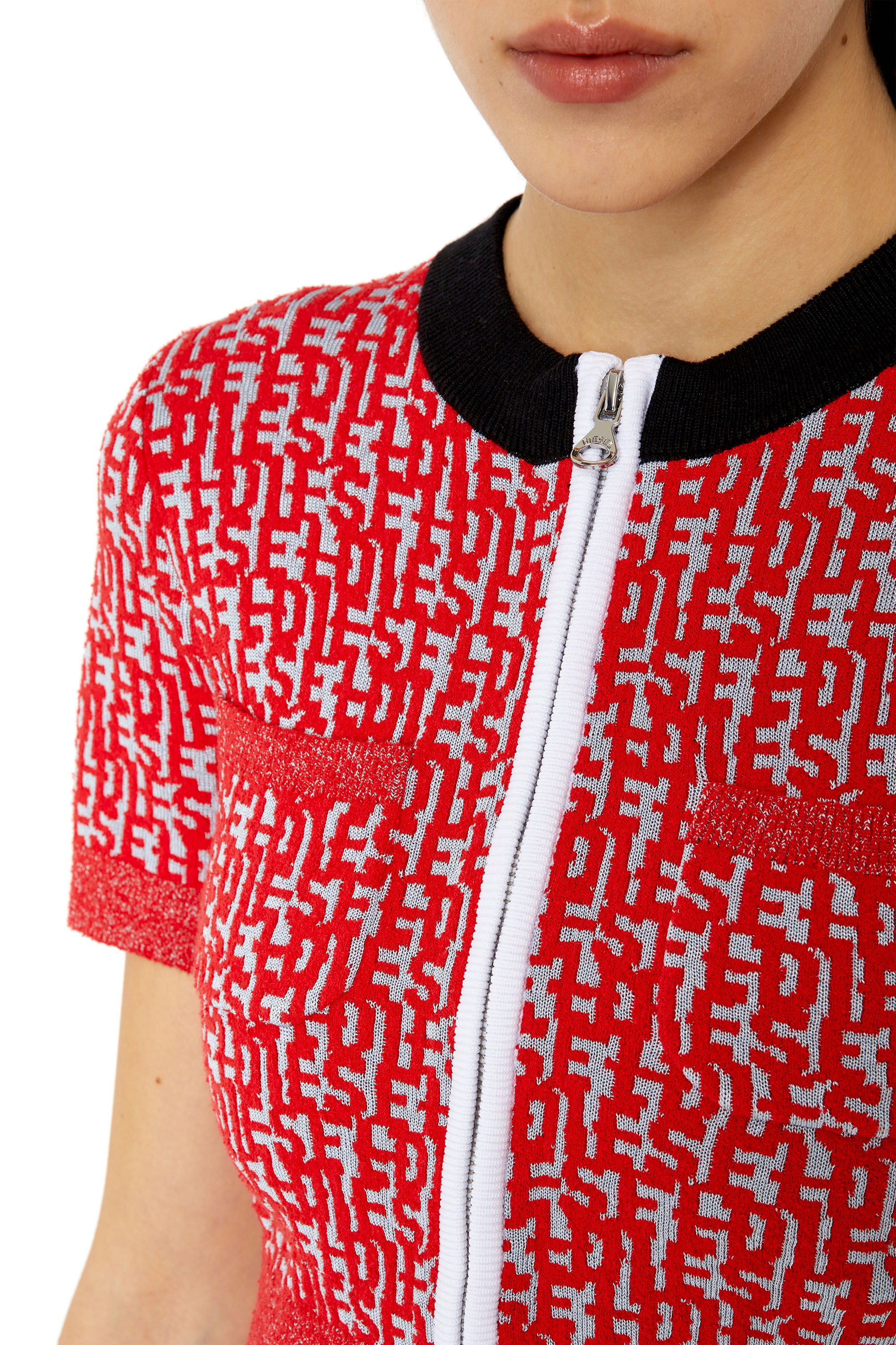 Diesel - M-ATHILDE, Grey/Red - Image 3
