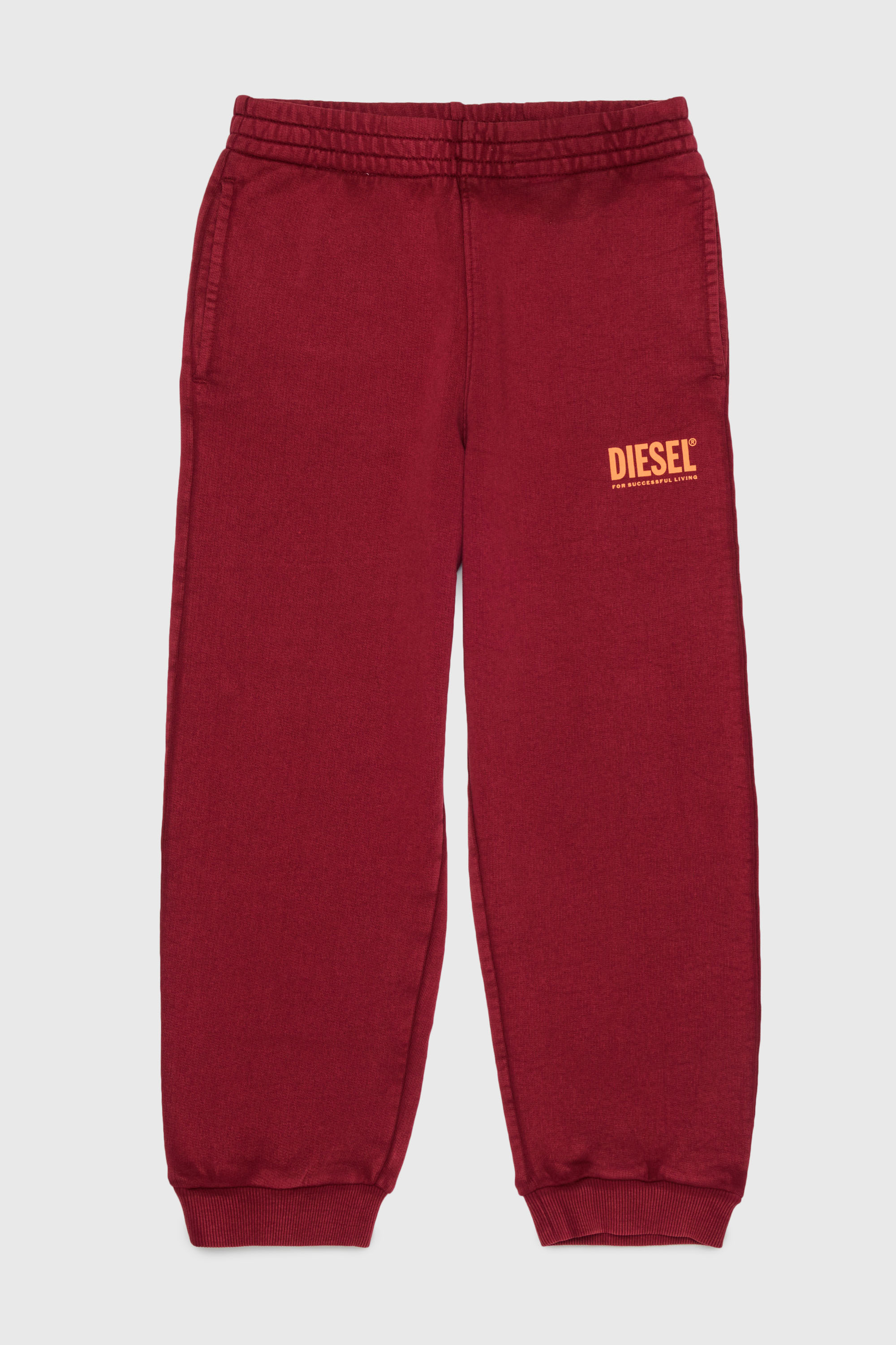 Cotton sweatpants with logo print