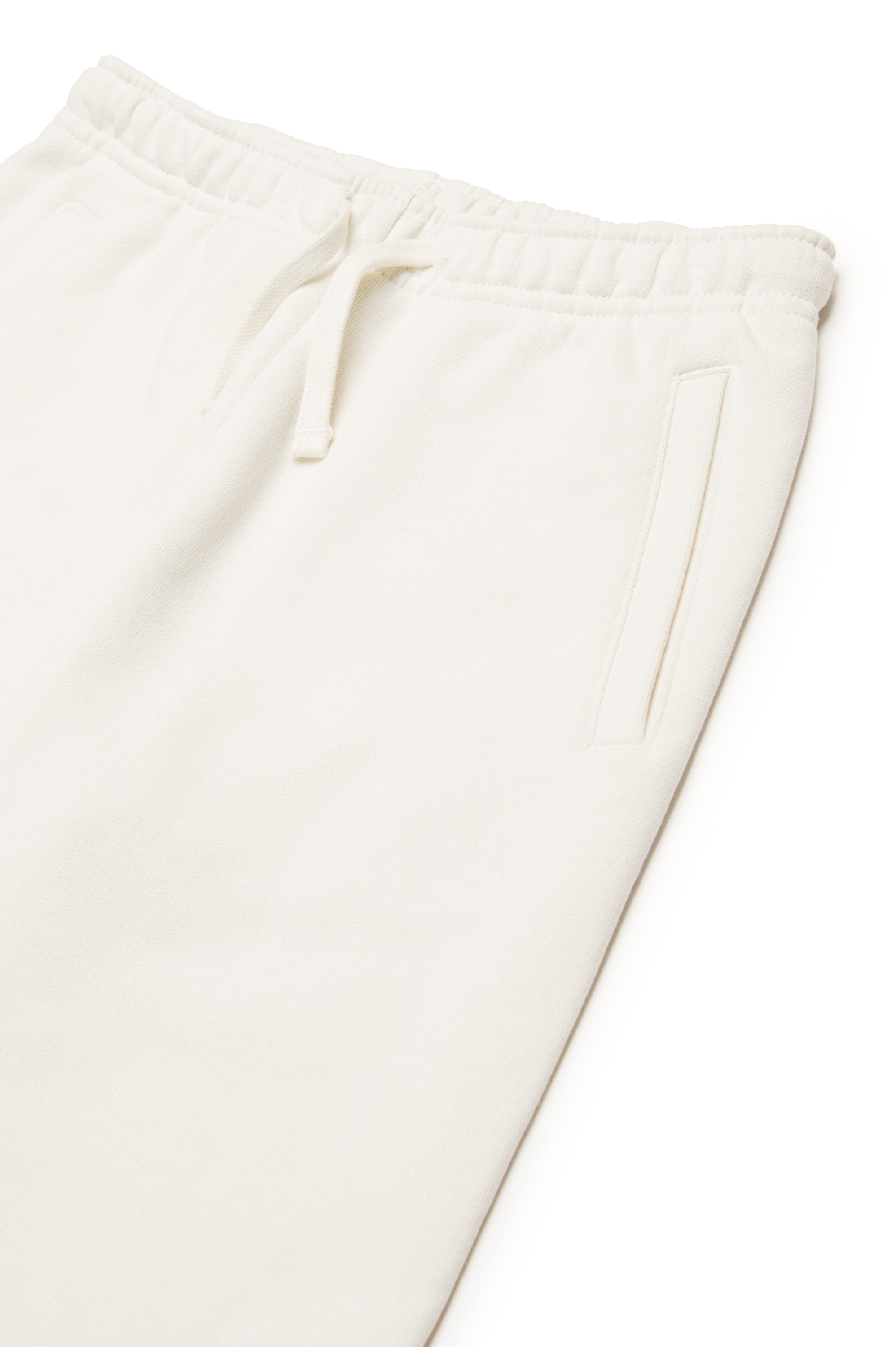 Diesel - PMARKIBIGOVAL, Man's Sweatpants with embossed Oval D logo in White - 3