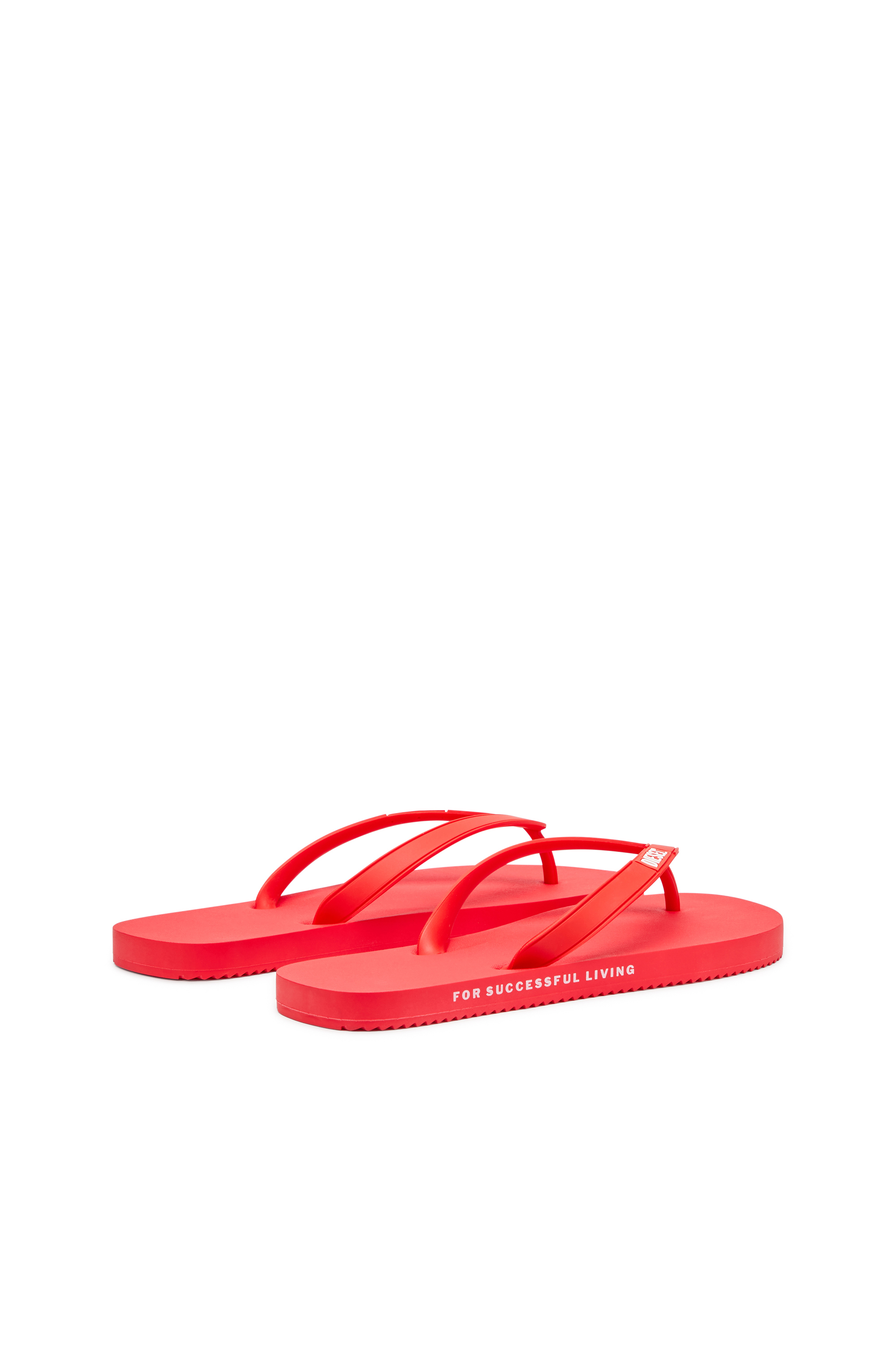 Diesel - SA-RIO W, Woman's Sa-Rio-Rubber flip-flops in Red - 3