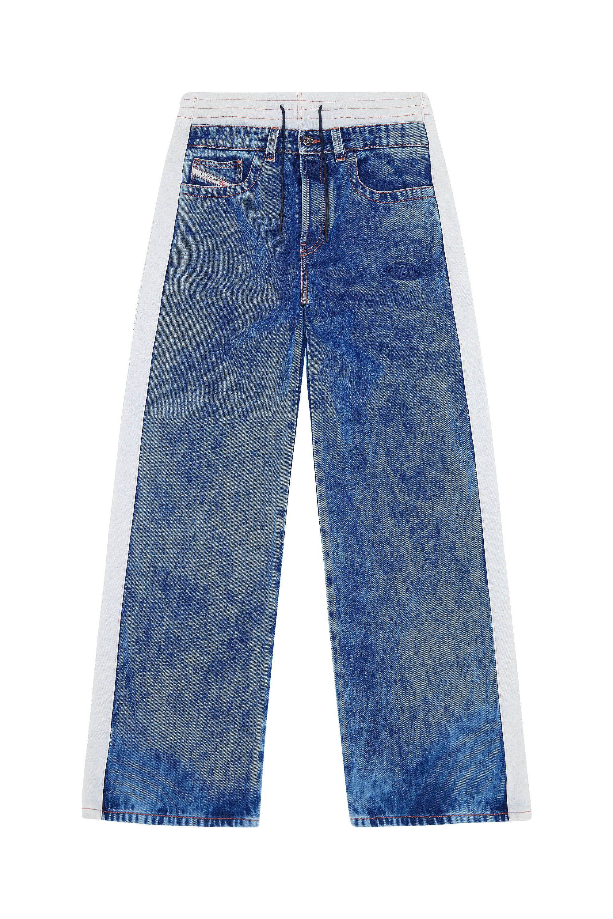 Diesel - Straight Jeans D-Seri 0EMAW, Medium blue - Image 5