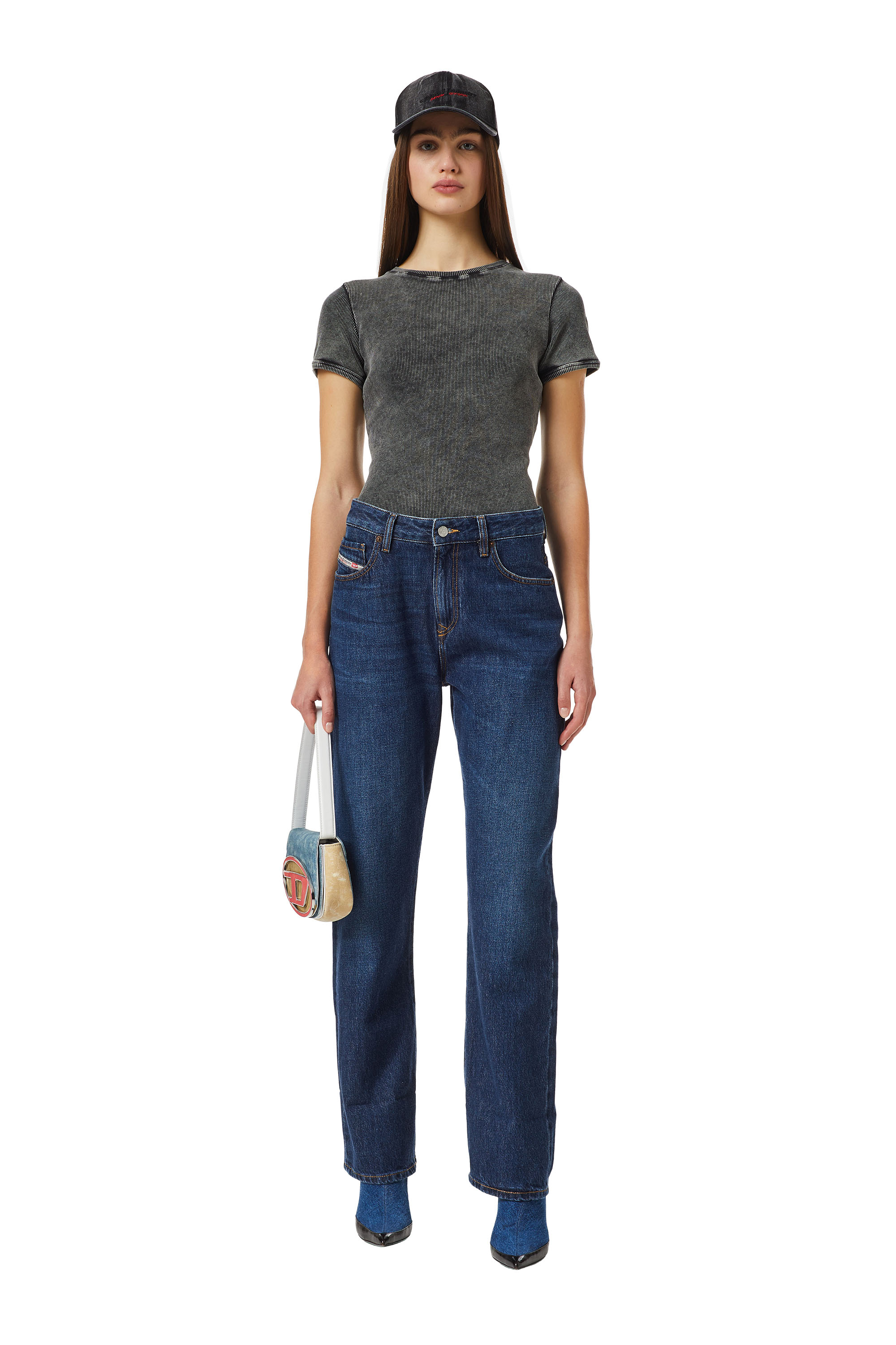 Diesel - 1999 D-Reggy 09C03 Straight Jeans, Dark Blue - Image 5