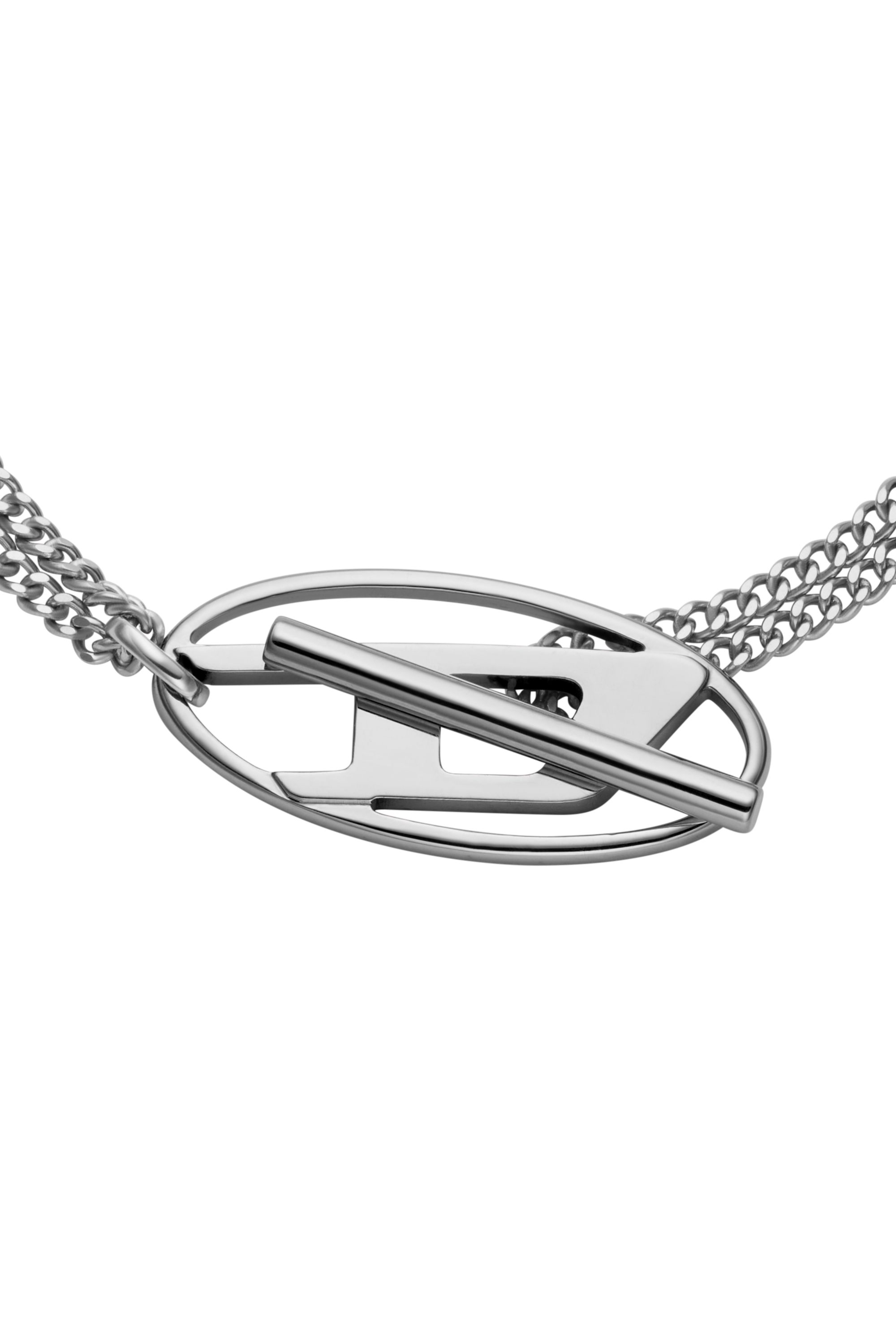 Diesel - DX1535040, Unisex's Stainless Steel Chain Bracelet in Silver - 2