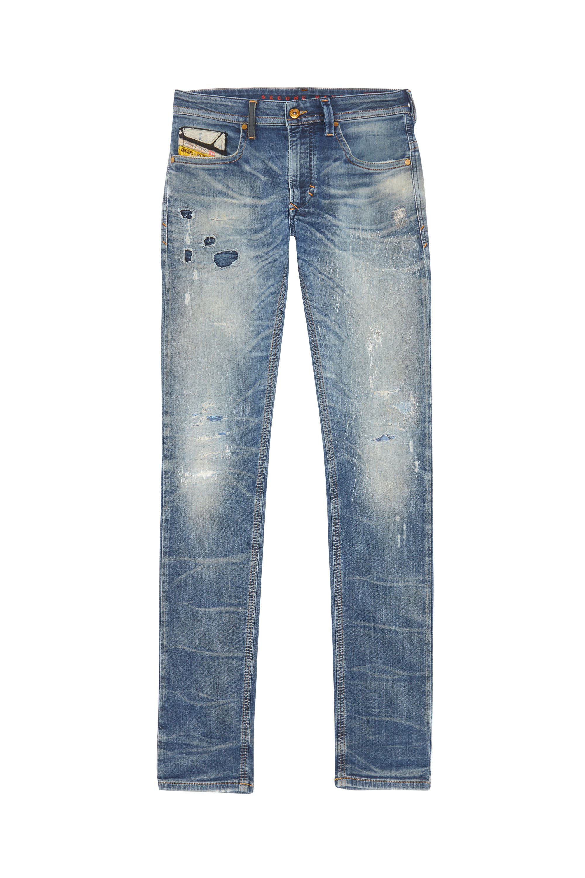 Diesel - Man's REEBOT-DENIM-THAVAR JoggJeans®, Dark Blue - 1