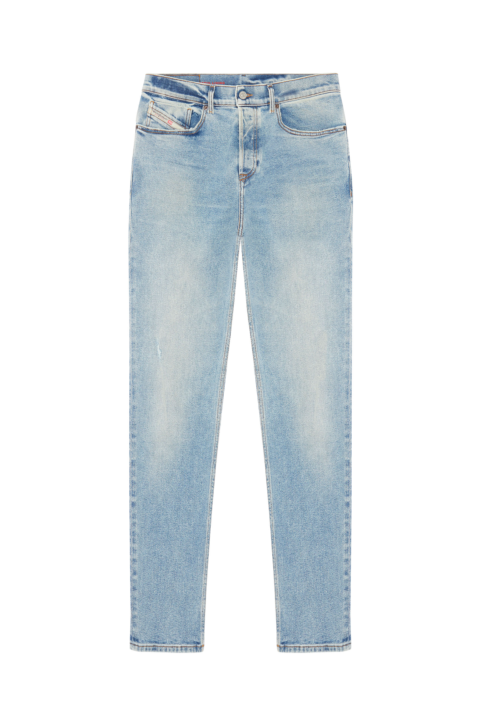 Diesel - 2005 D-Fining 09E86 Tapered Jeans, Light Blue - Image 6