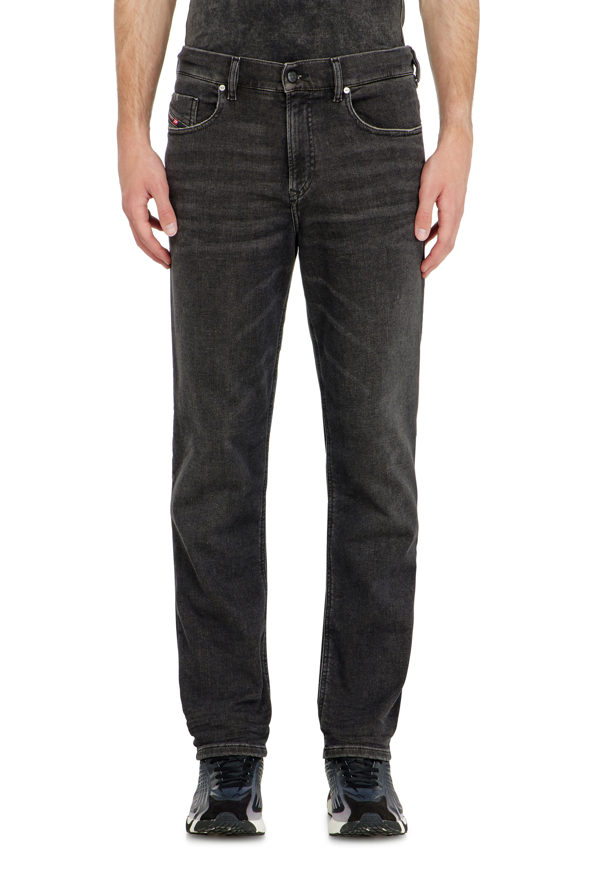 Diesel - Man's Regular 2090 D-Veekley Joggjeans&reg; 09P92, Black/Dark grey - 1