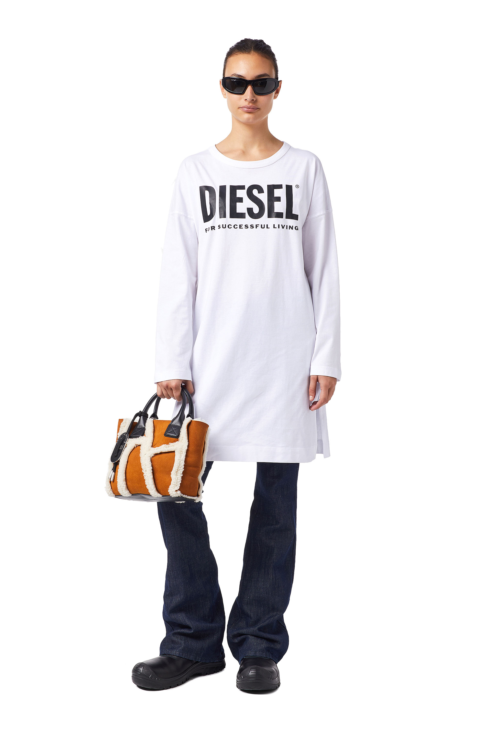 D-WALKY-ECOLOGO, White - Dresses